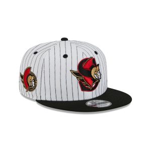 Ottawa Senators Deceptor Pinstripe 9FIFTY Snapback Hat