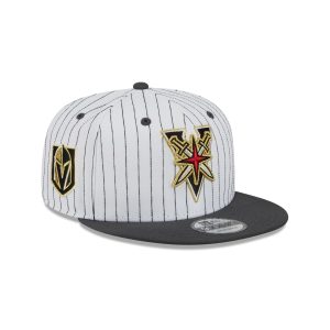 Vegas Golden Knights Deceptor Pinstripe 9FIFTY Snapback Hat