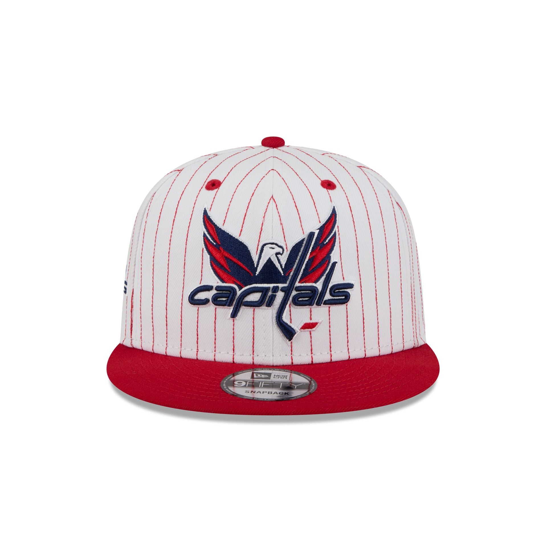 Washington Capitals Deceptor Pinstripe 9FIFTY Snapback Hat - Image 2