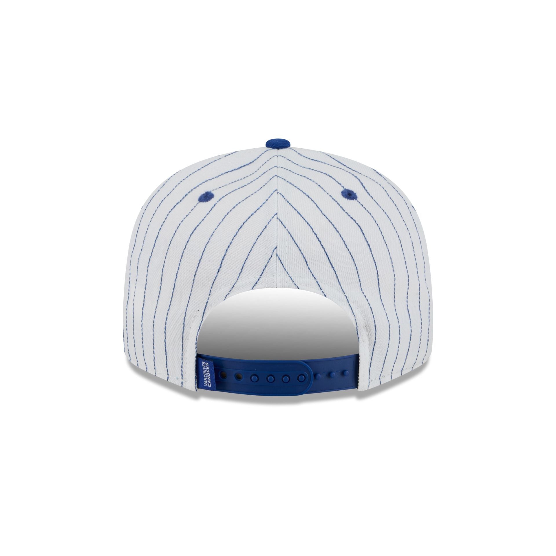 Vancouver Canucks Deceptor Pinstripe 9FIFTY Snapback Hat - Image 6