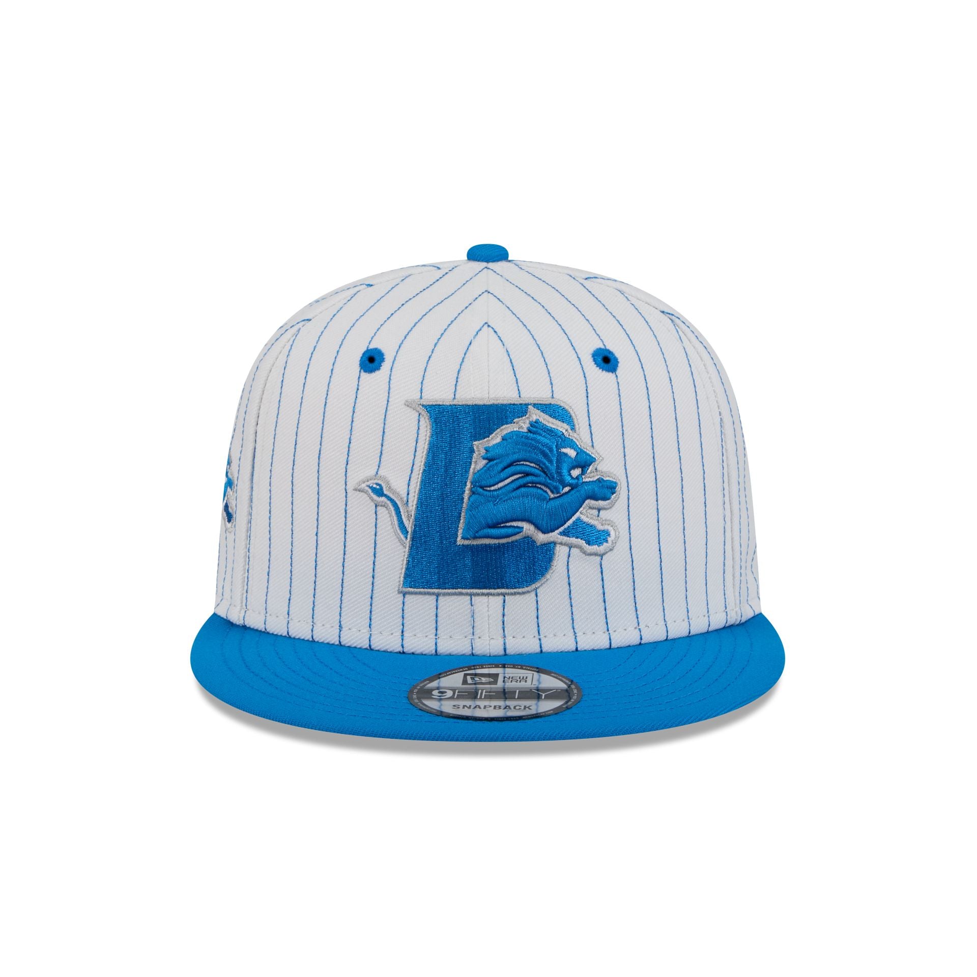 Detroit Lions Deceptor Pinstripe 9FIFTY Snapback Hat - Image 2