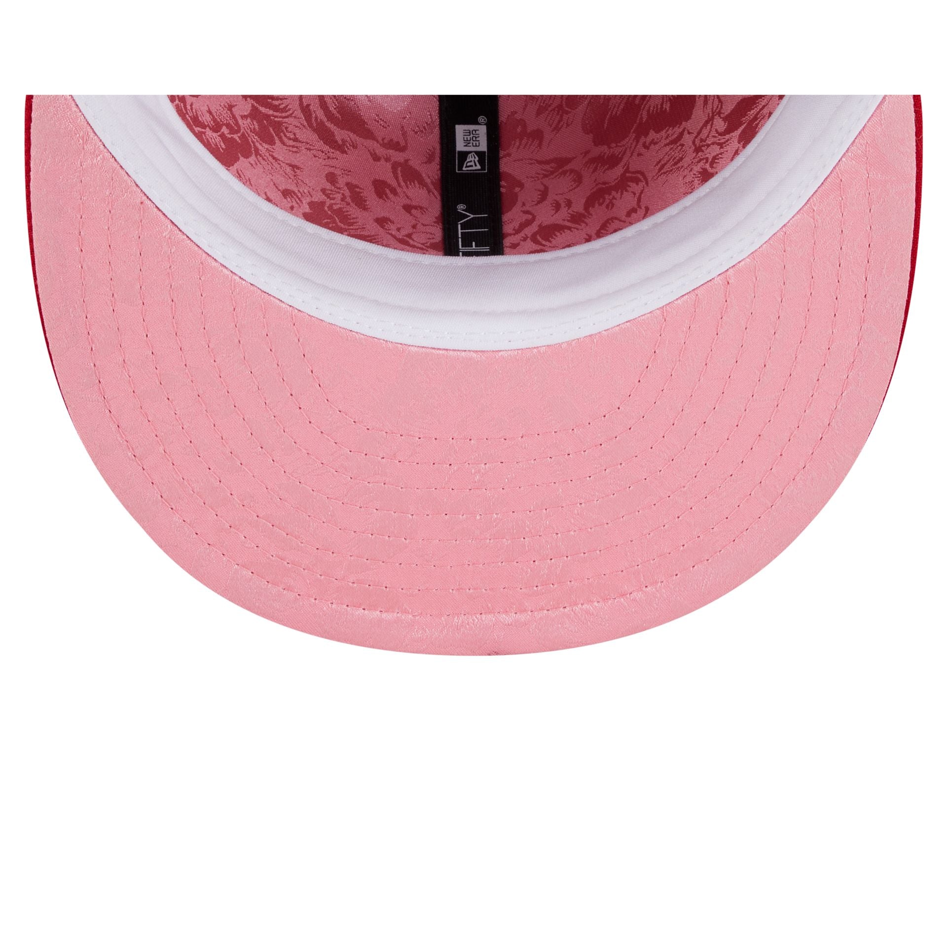 Los Angeles Angels Floral Undervisor 59FIFTY Fitted Hat - Image 7