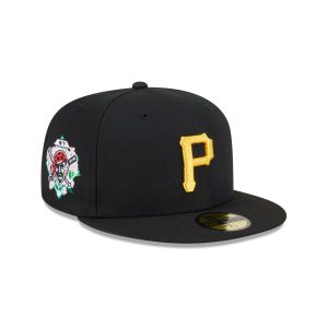 Pittsburgh Pirates Floral Undervisor 59FIFTY Fitted Hat