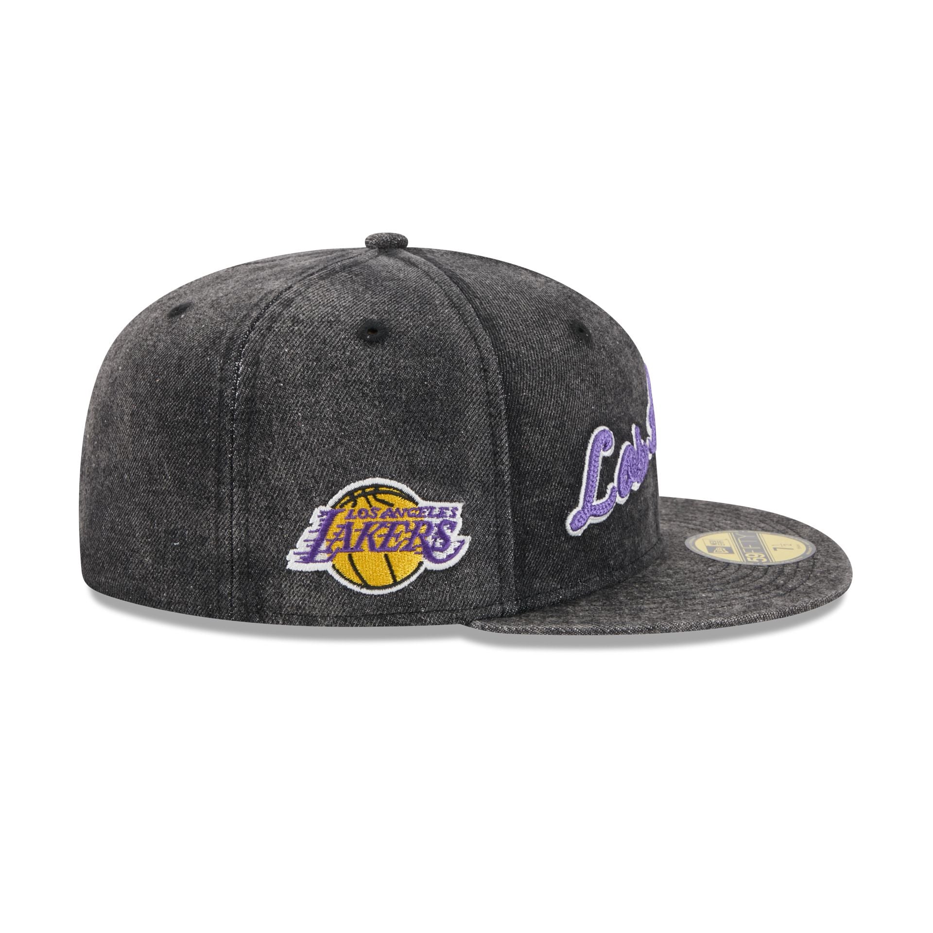 Los Angeles Lakers Sport Classics Pastel 59FIFTY Fitted Hat - Image 4