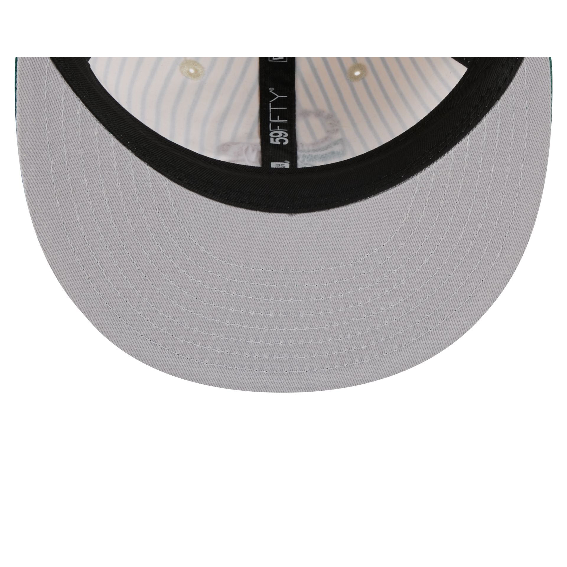 Just Caps Seersucker Philadelphia 76ers Retro Crown 59FIFTY Fitted Hat - Image 7