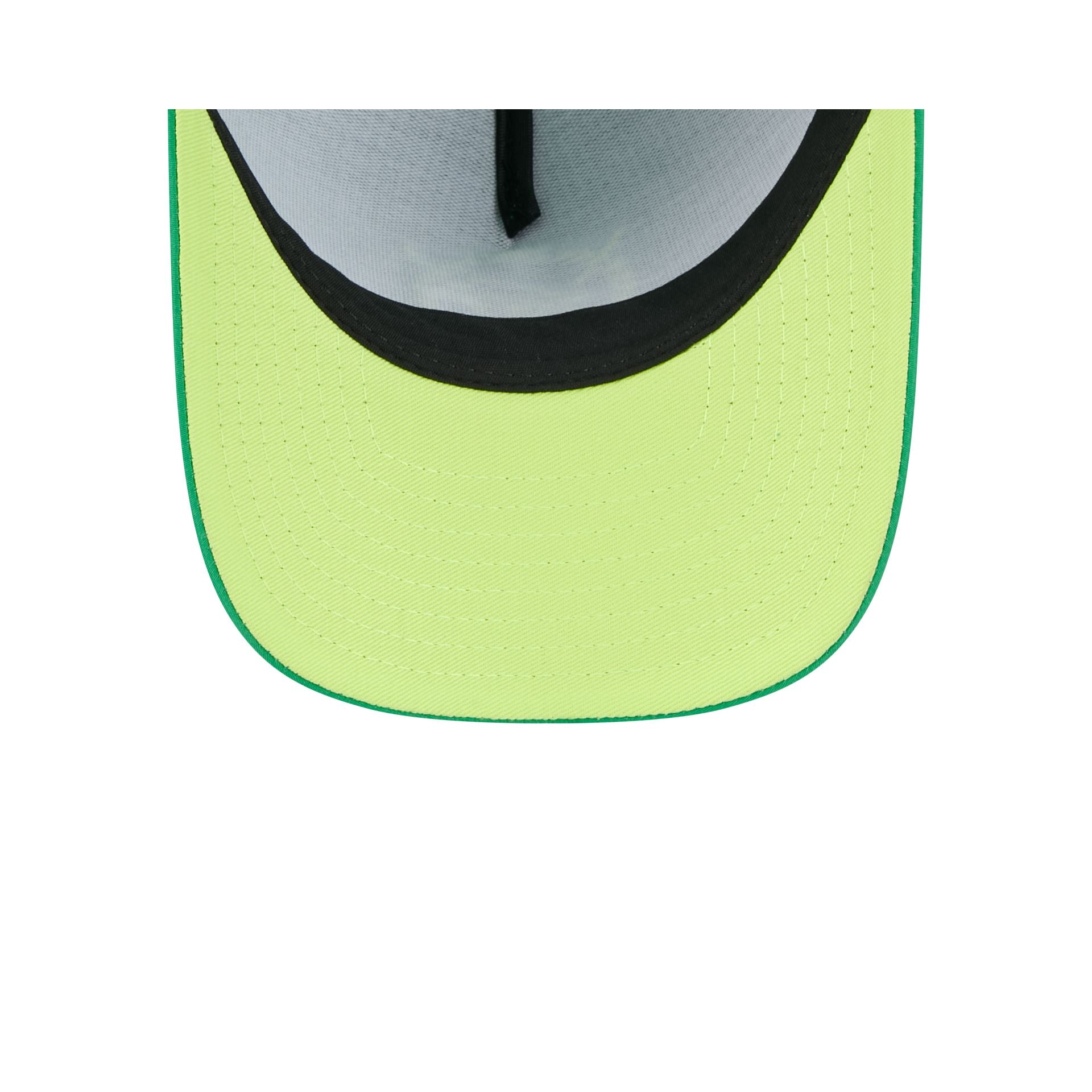 Buffalo Bills Tee Time 9FORTY M-Crown A-Frame Snapback Hat - Image 7