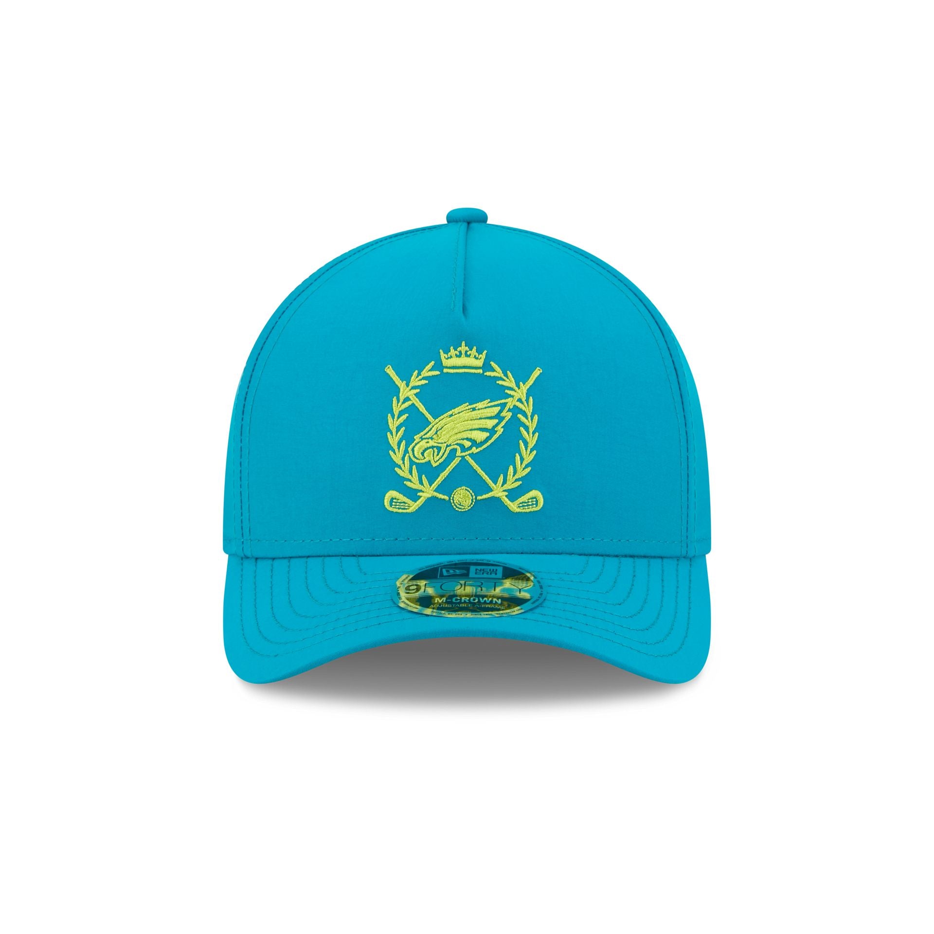 Philadelphia Eagles Tee Time 9FORTY M-Crown A-Frame Snapback Hat - Image 2