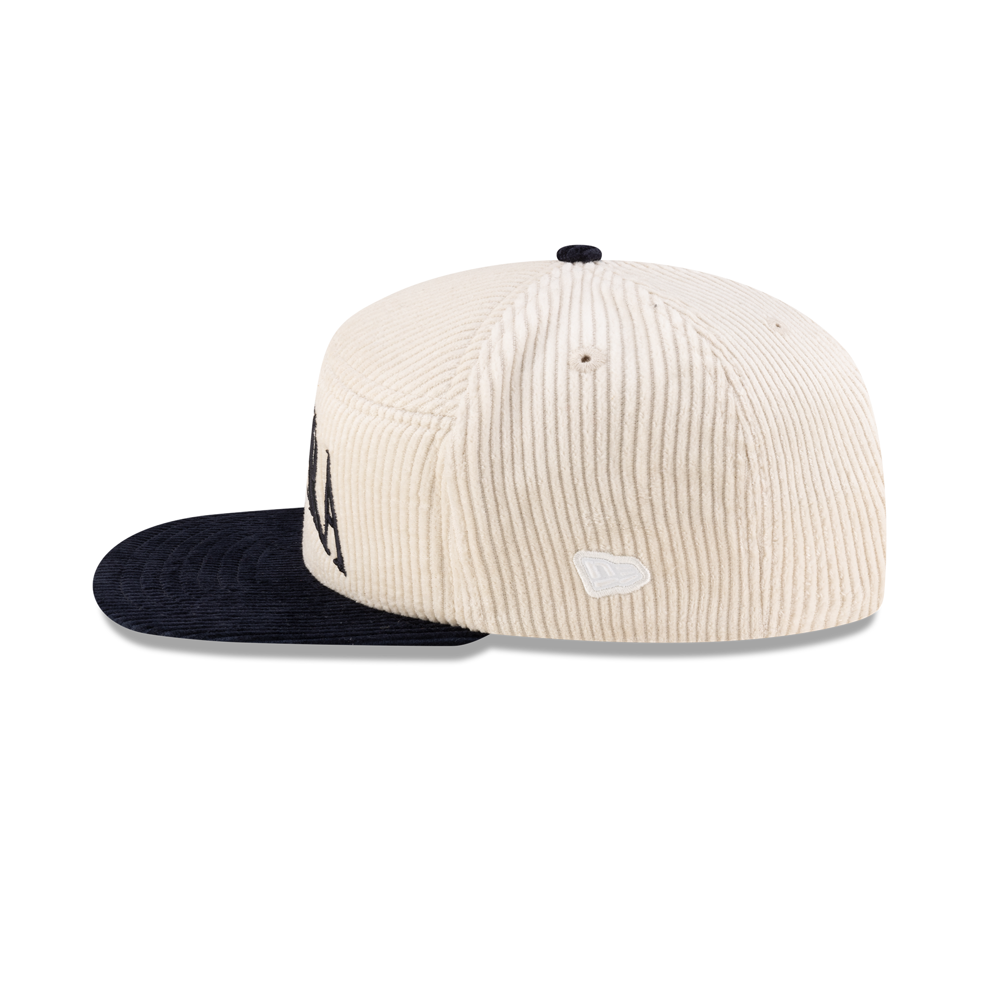 New Era Branded Paragon Corduroy Chrome White Split Panel 9FIFTY Snapback Hat - Image 4
