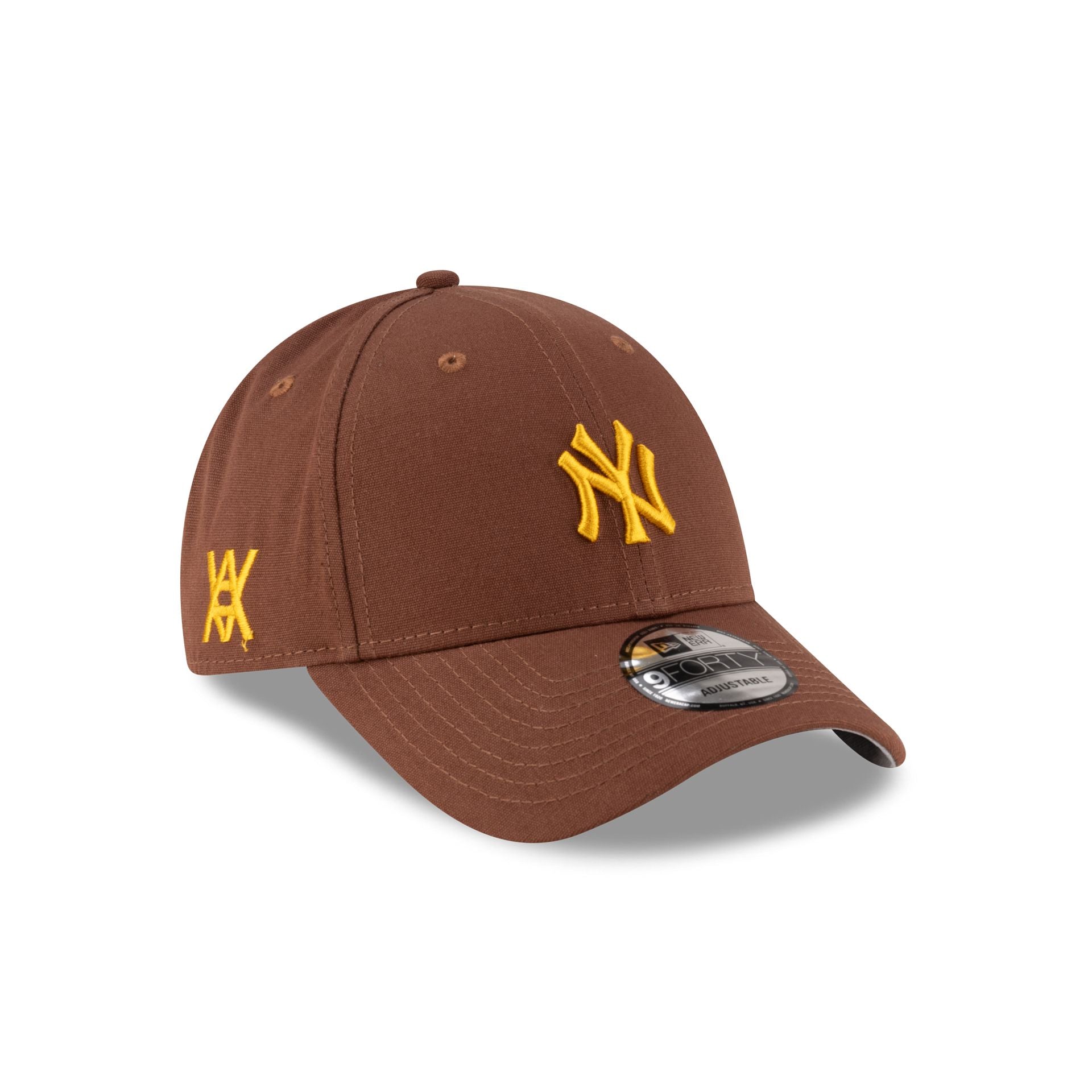 Daniel Arsham x New York Yankees Brown 9FORTY Snapback Hat - Image 3