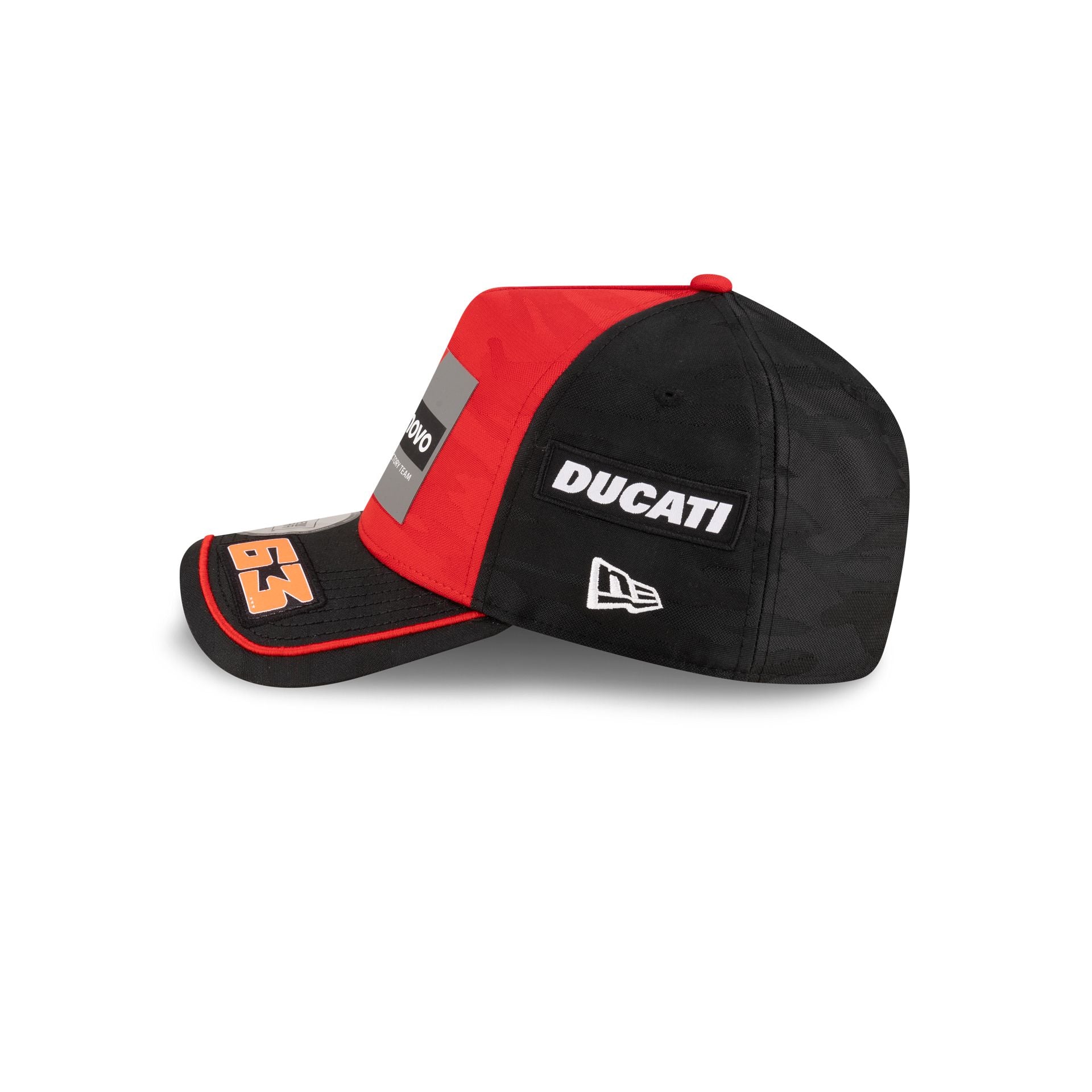 Ducati Lenovo Team MotoGP Pecco Bagnaia Teamline 9FORTY A-Frame Adjustable Hat - Image 4