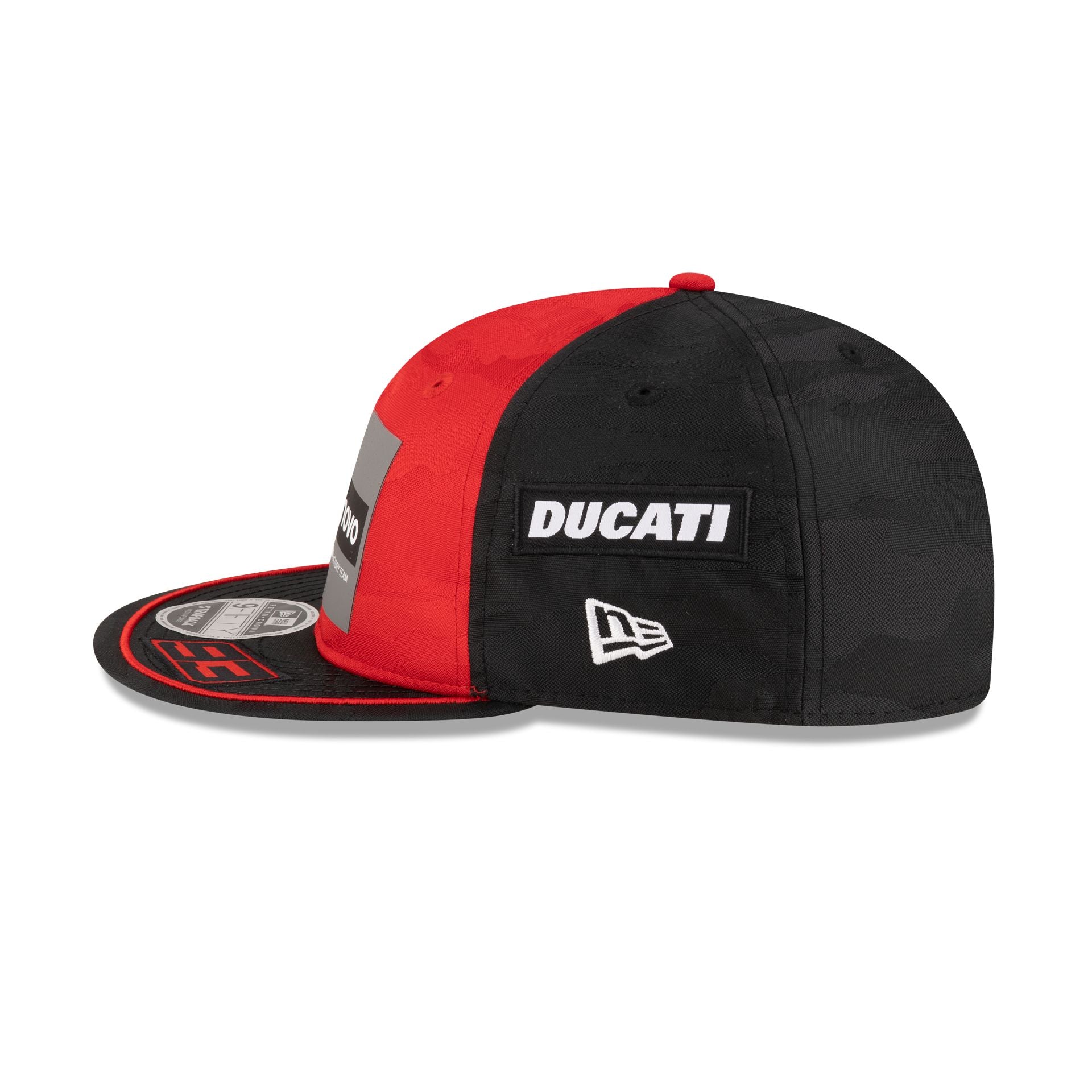 Ducati Lenovo Team MotoGP Marc Marquez Teamline Retro Crown 9FIFTY Strapback Hat - Image 4