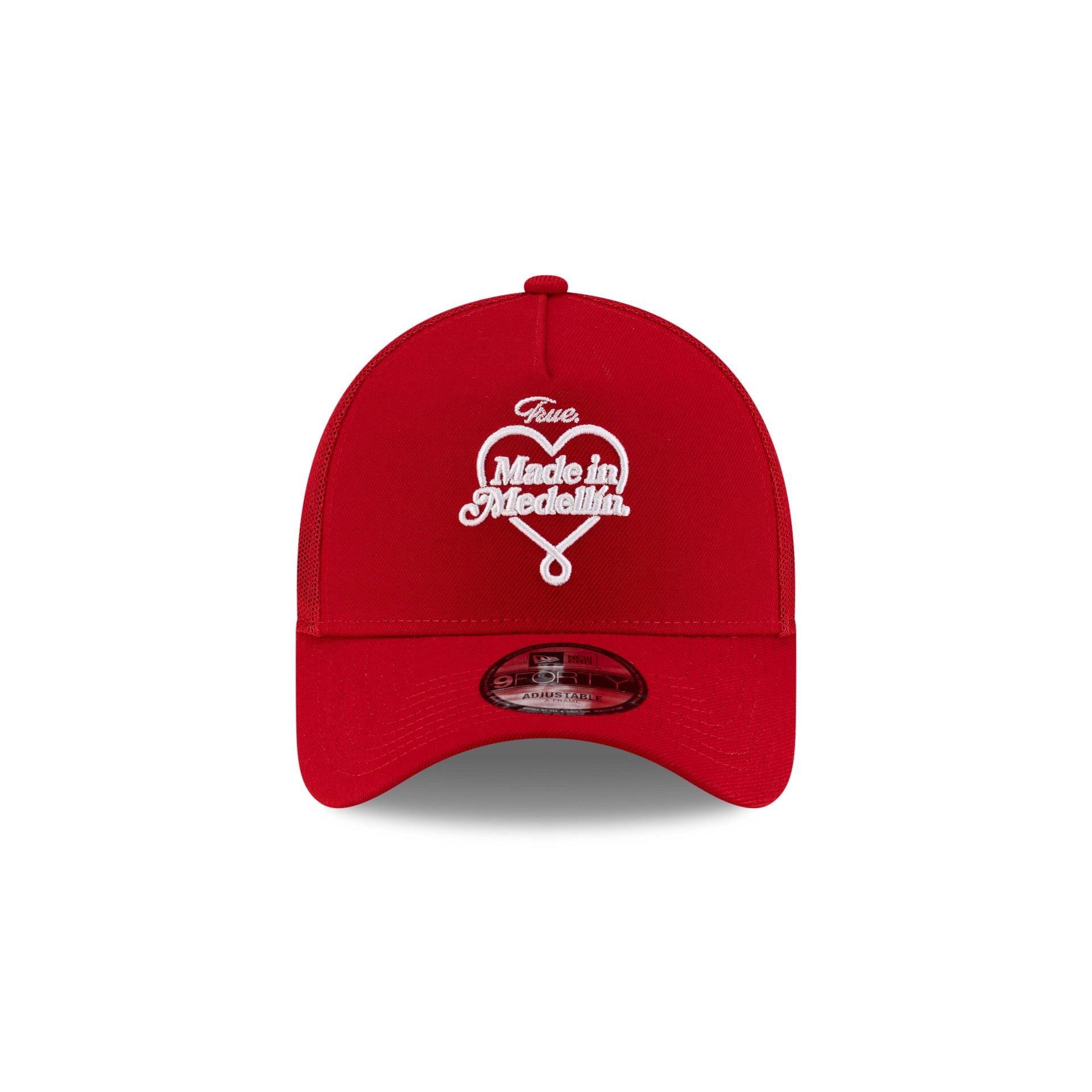 TRUE. Made in Medellín Scarlet 9FORTY A-Frame Snapback Hat - Image 2