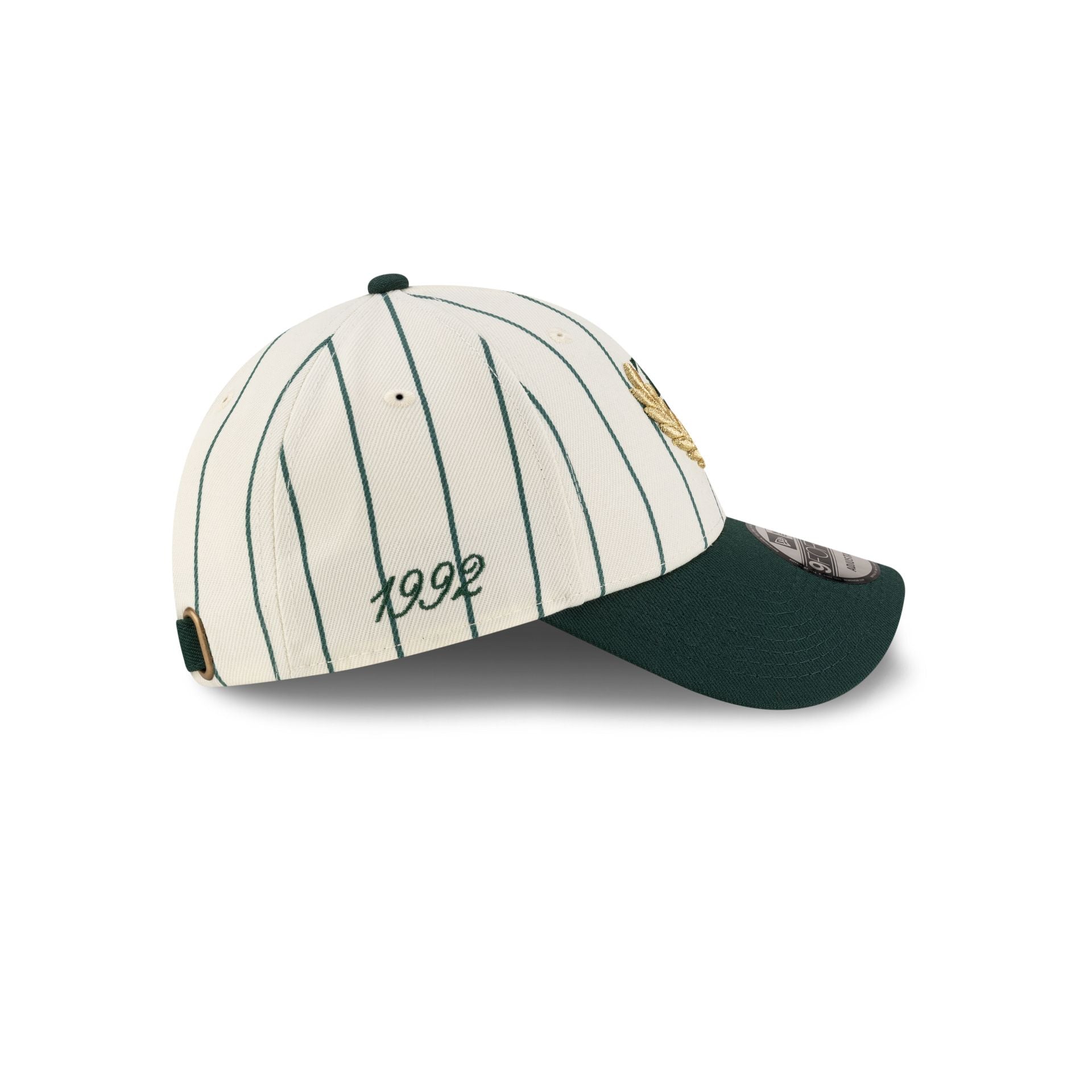 TRUE. Green Pinstripe 9FORTY Adjustable Hat - Image 4