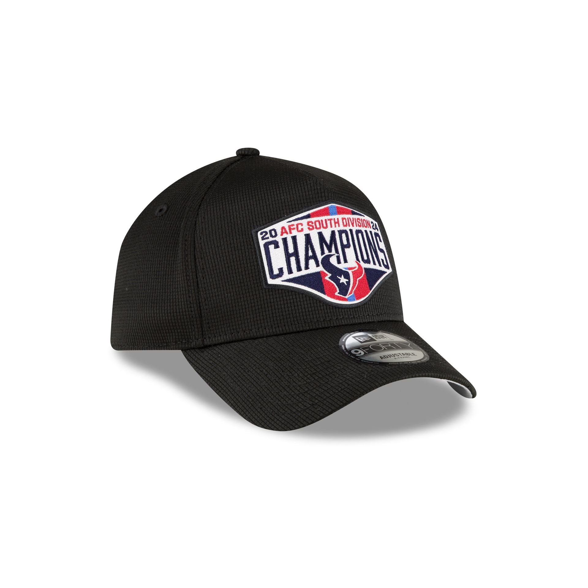 Houston Texans 2024 Division Champion Locker Room 9FORTY A-Frame Snapback Hat - Image 3