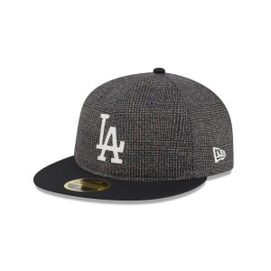 Los Angeles Dodgers Plaid Retro Crown 59FIFTY Fitted Hat