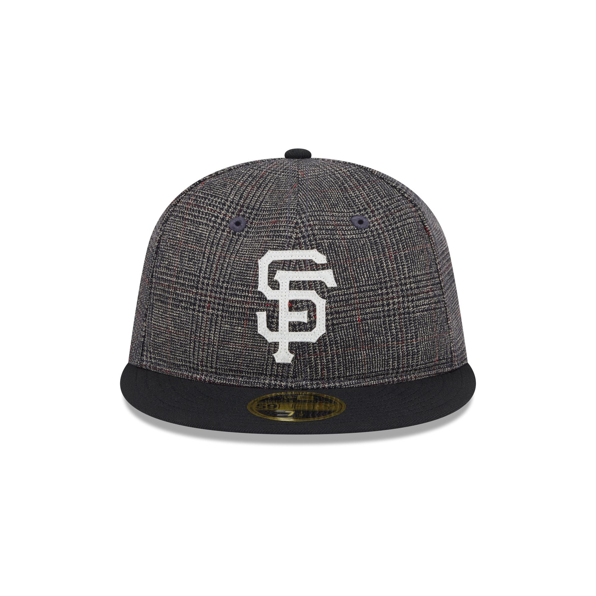 San Francisco Giants Plaid Retro Crown 59FIFTY Fitted Hat - Image 2
