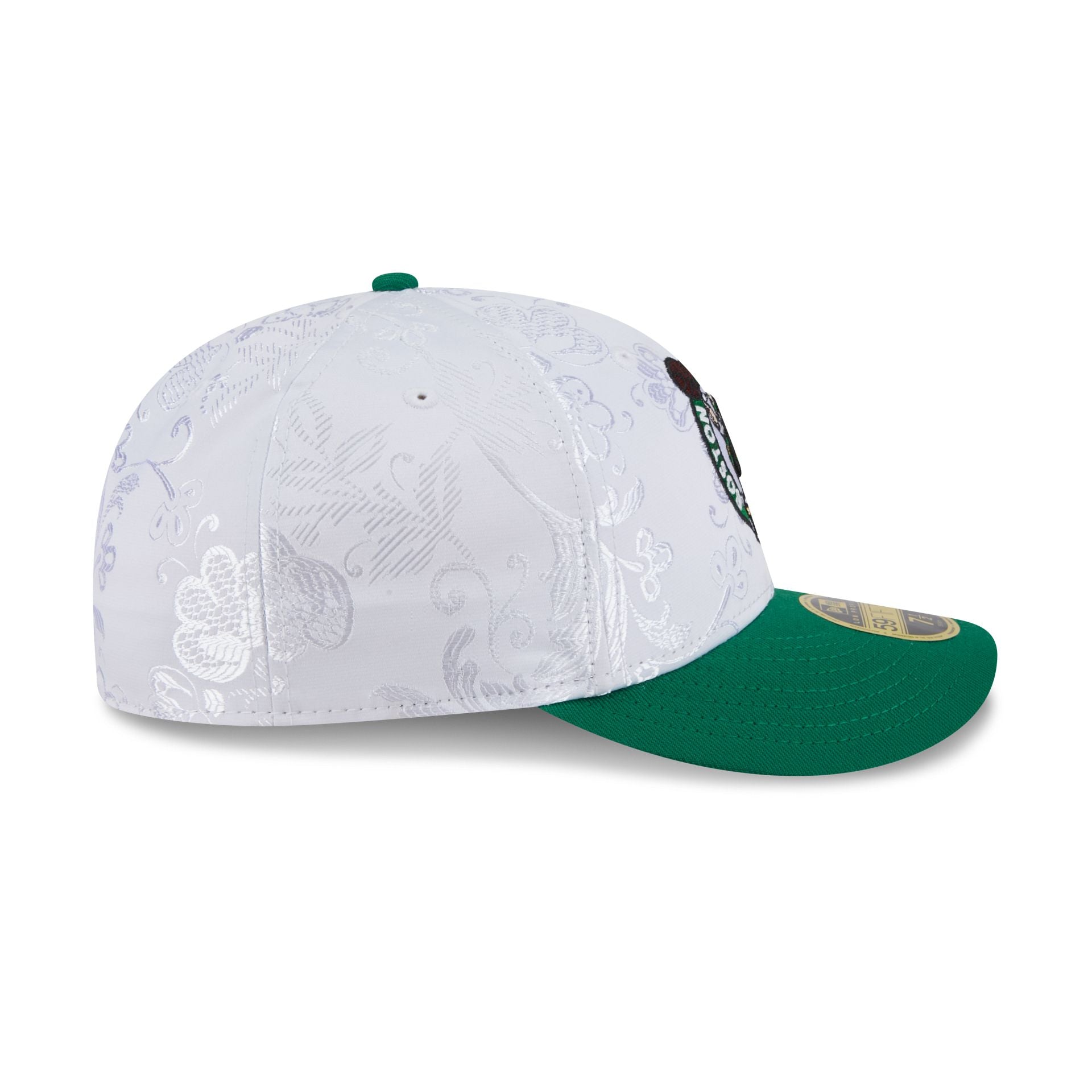 Boston Celtics Floral Shine Low Profile 59FIFTY Fitted Hat - Image 5