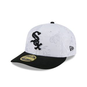 Chicago White Sox Floral Shine Low Profile 59FIFTY Fitted Hat