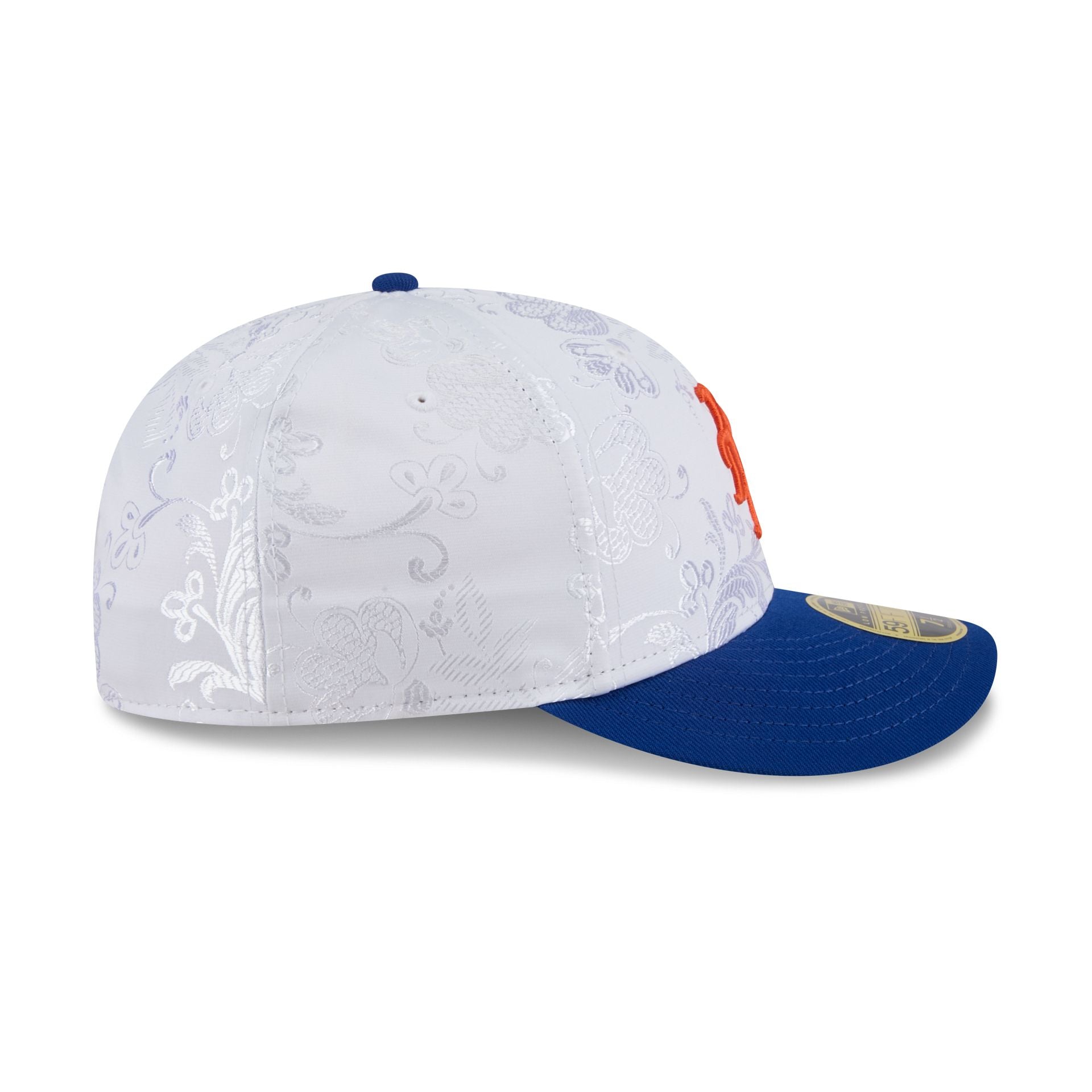 New York Mets Floral Shine Low Profile 59FIFTY Fitted Hat - Image 5