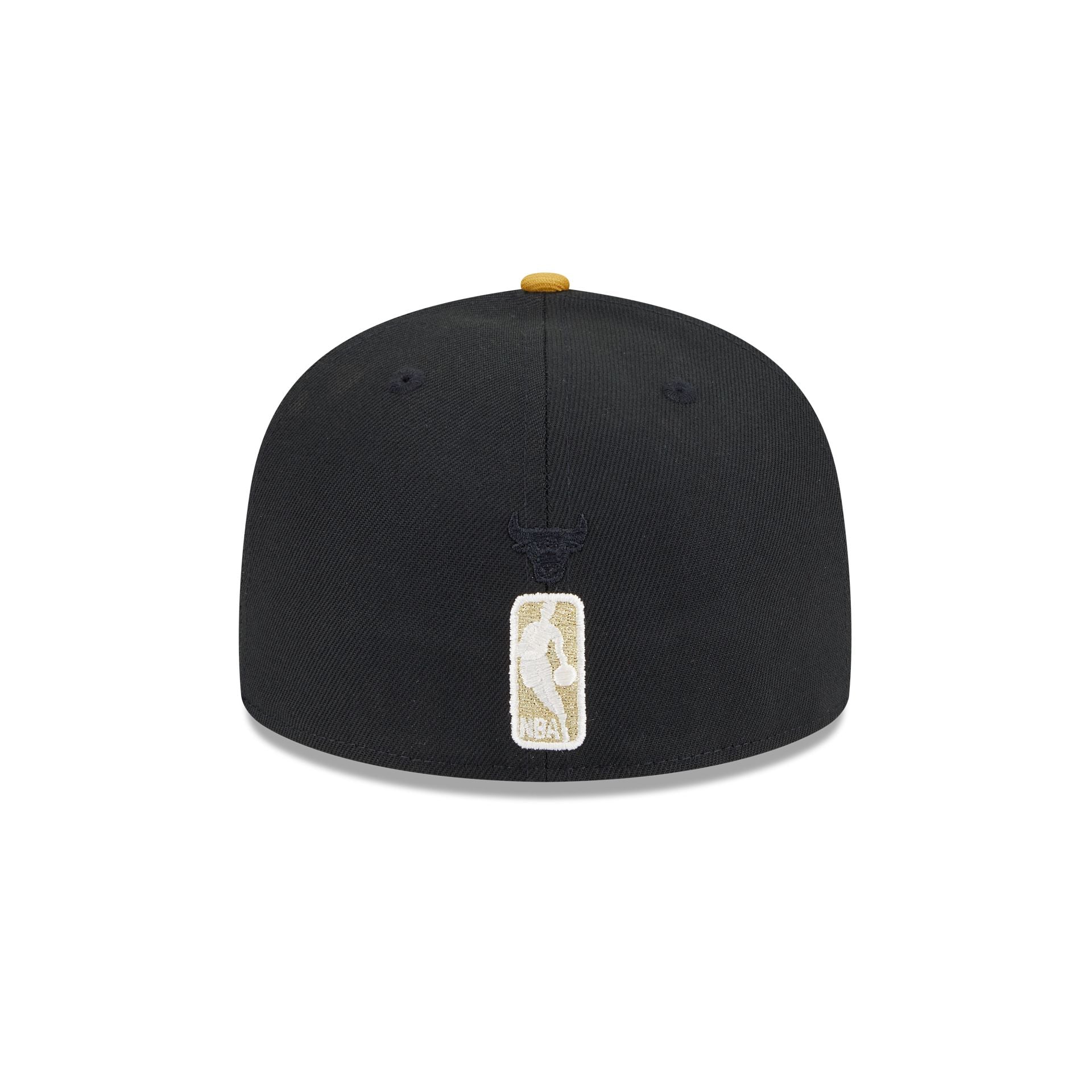 Chicago Bulls Metallic Gold Logo 59FIFTY Fitted Hat - Image 6