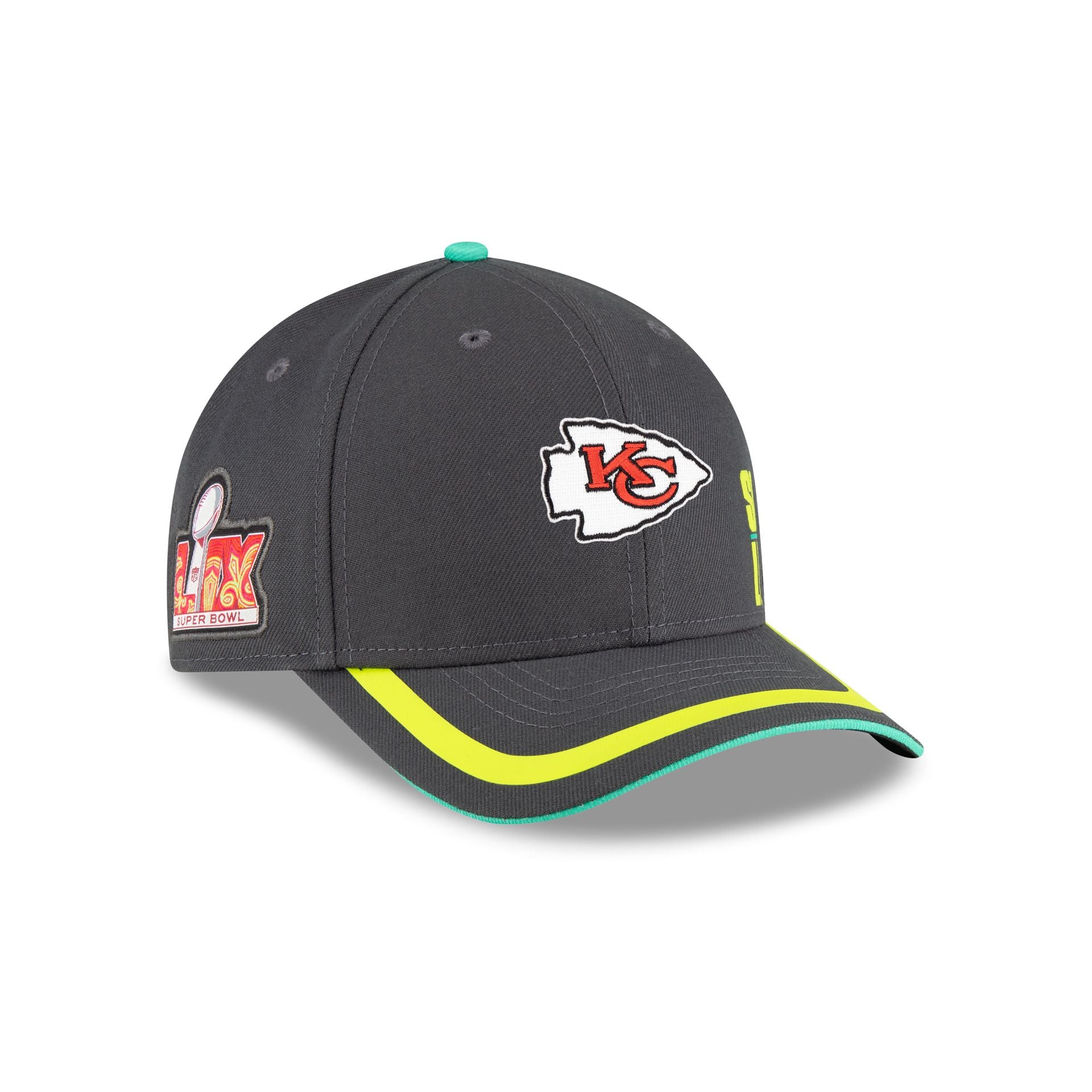 Kansas City Chiefs Super Bowl LIX Participation 9FORTY M-Crown Snapback Hat