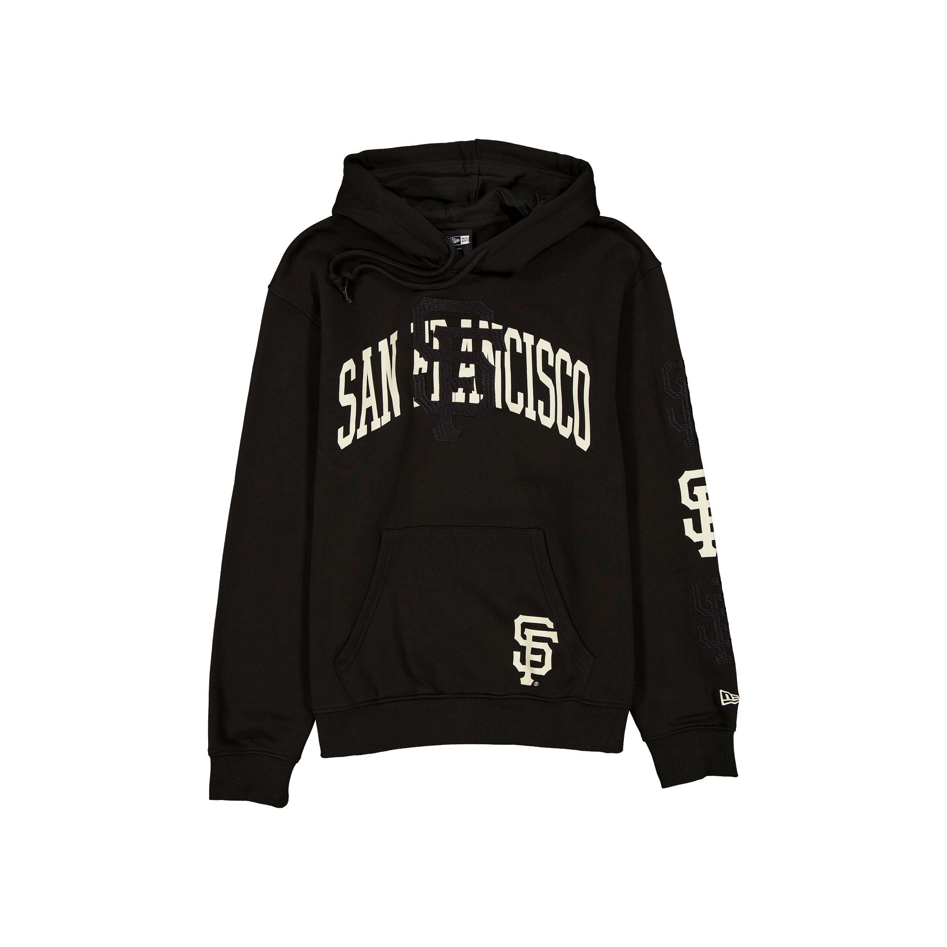 San Francisco Giants Overlay Black Hoodie