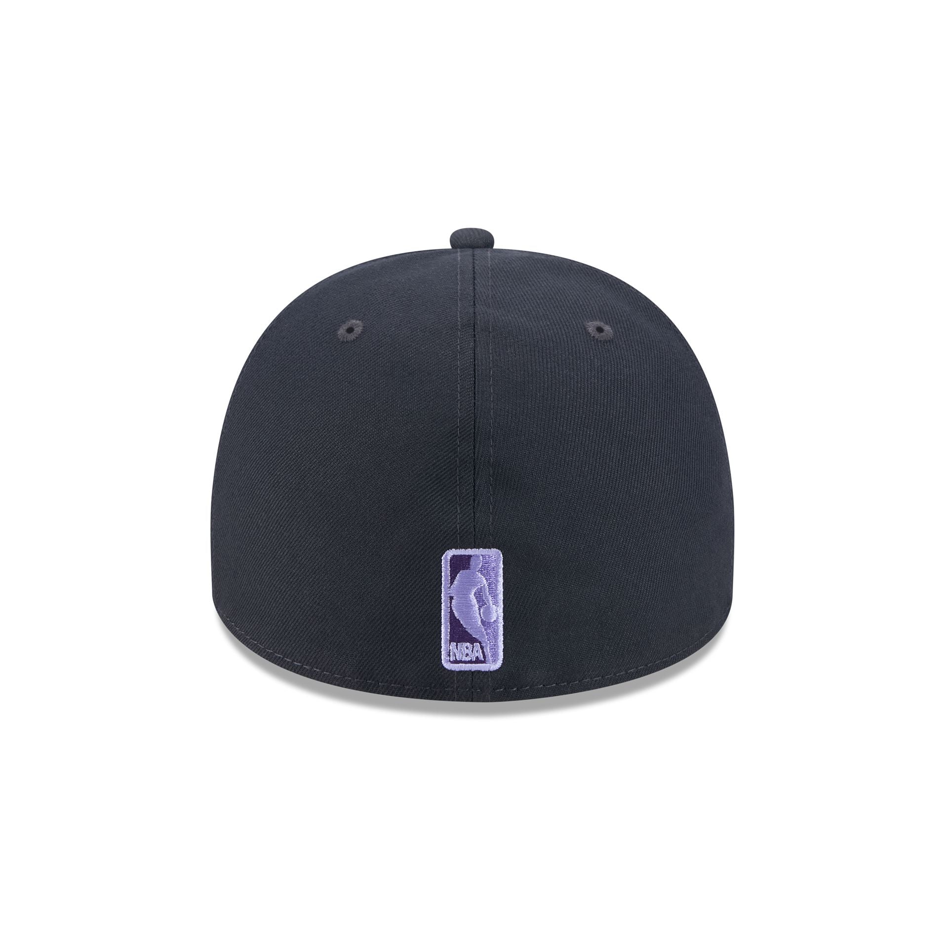 Los Angeles Lakers Navy Lavender 59FIFTY A-Frame Fitted Hat - Image 5