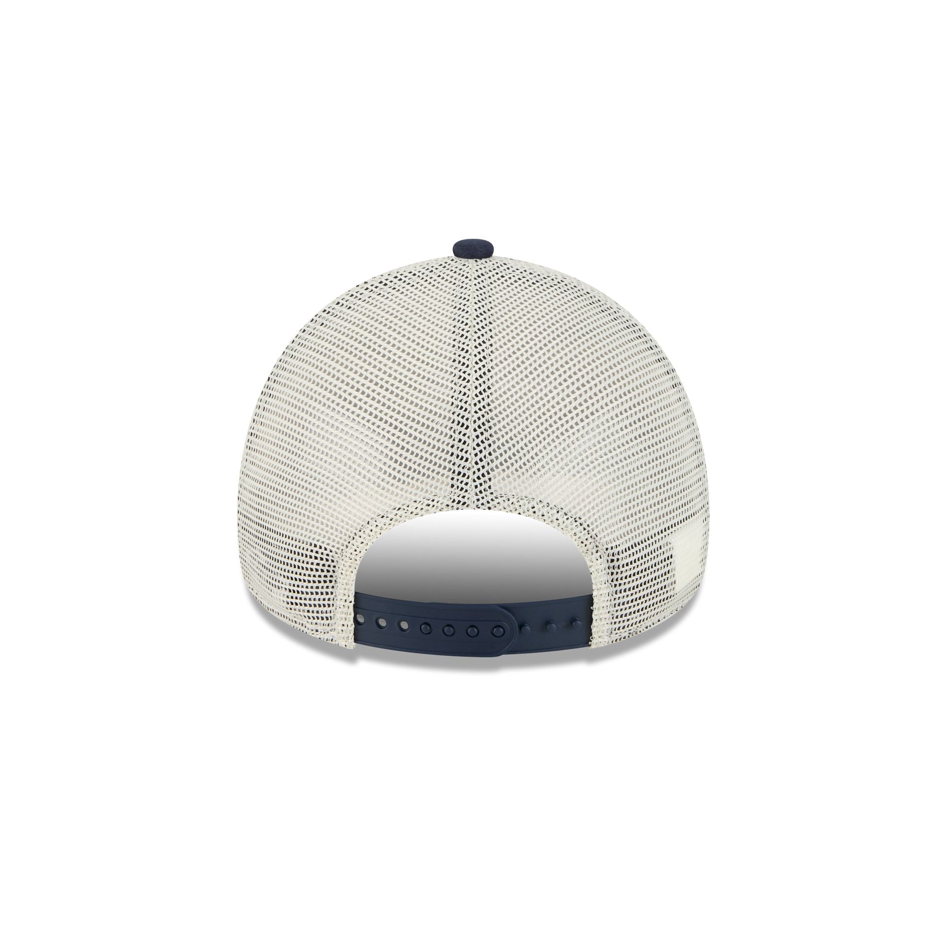 Chicago Bulls Navy Purple 9FORTY A-Frame Trucker Hat - Image 6