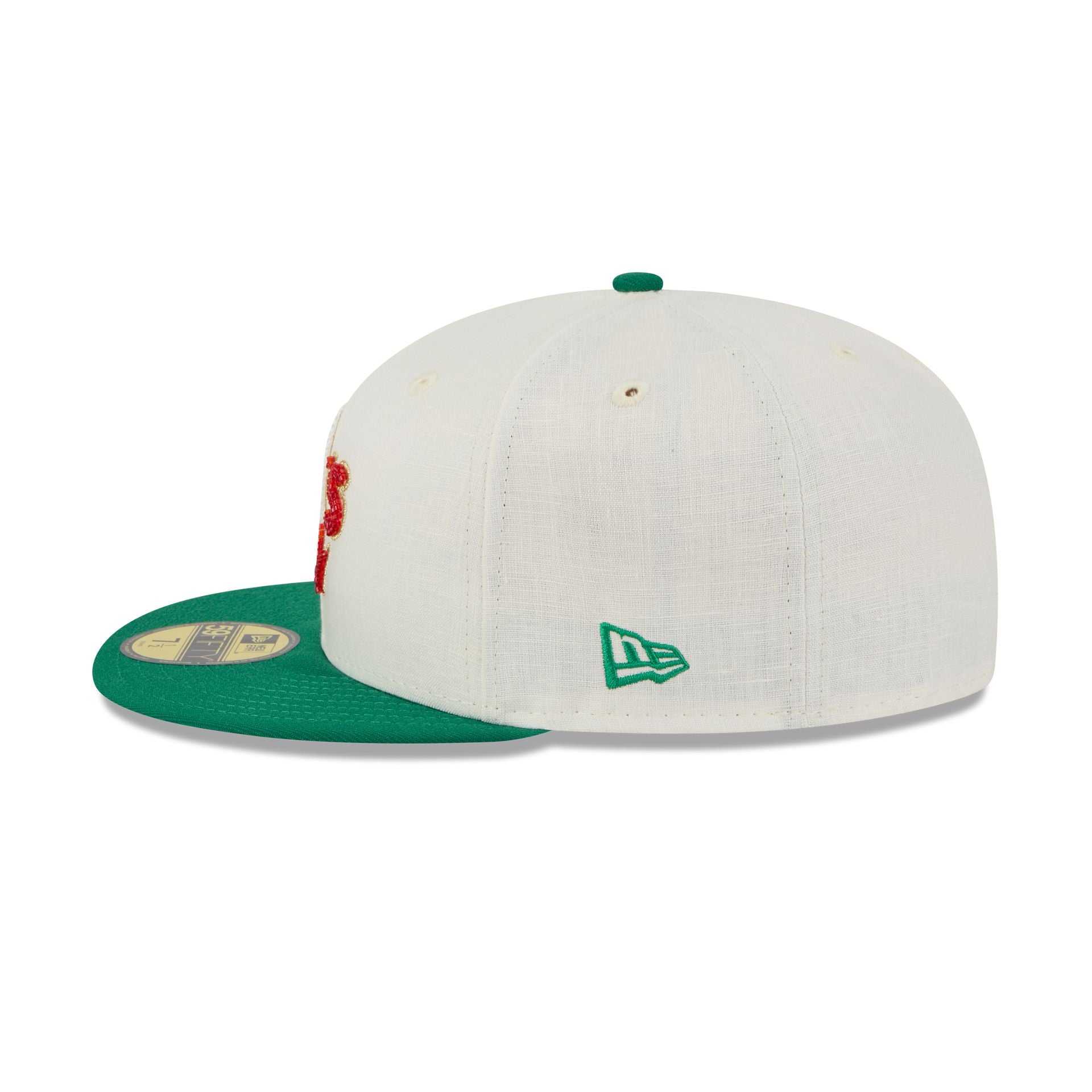 Athletics Beaded Linen 59FIFTY Fitted Hat - Image 5