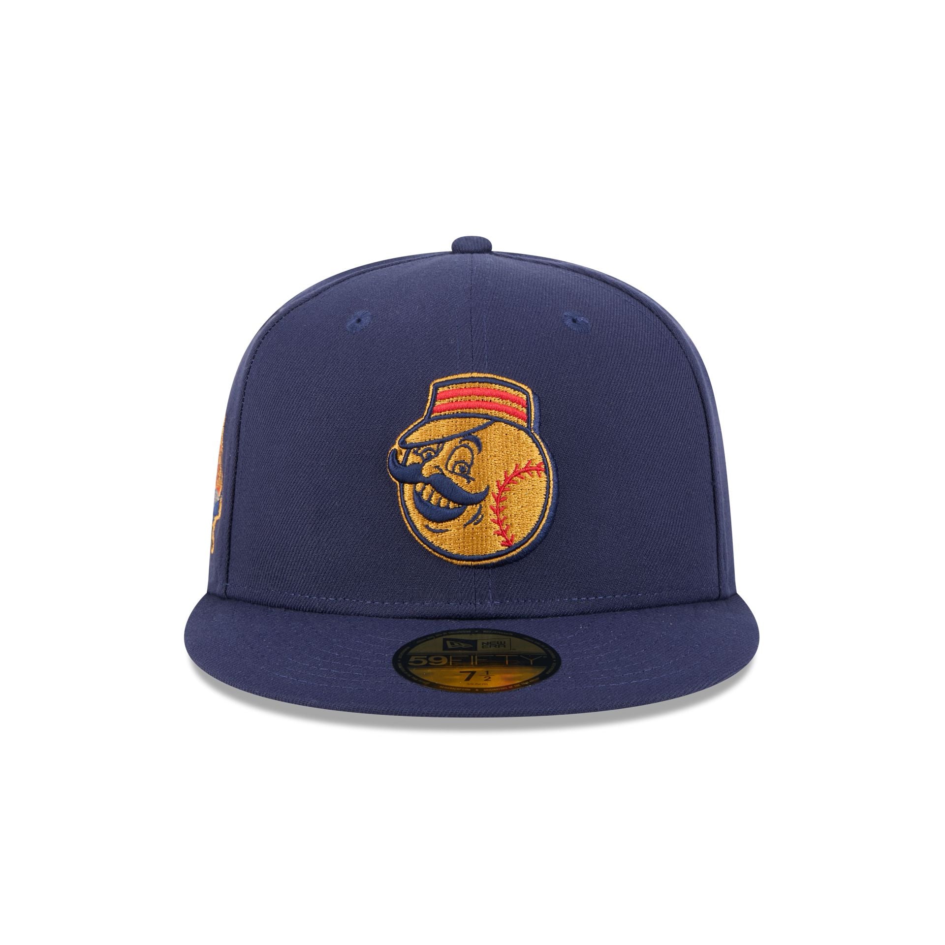 Cincinnati Reds Blue Tartan 59FIFTY Fitted Hat - Image 2