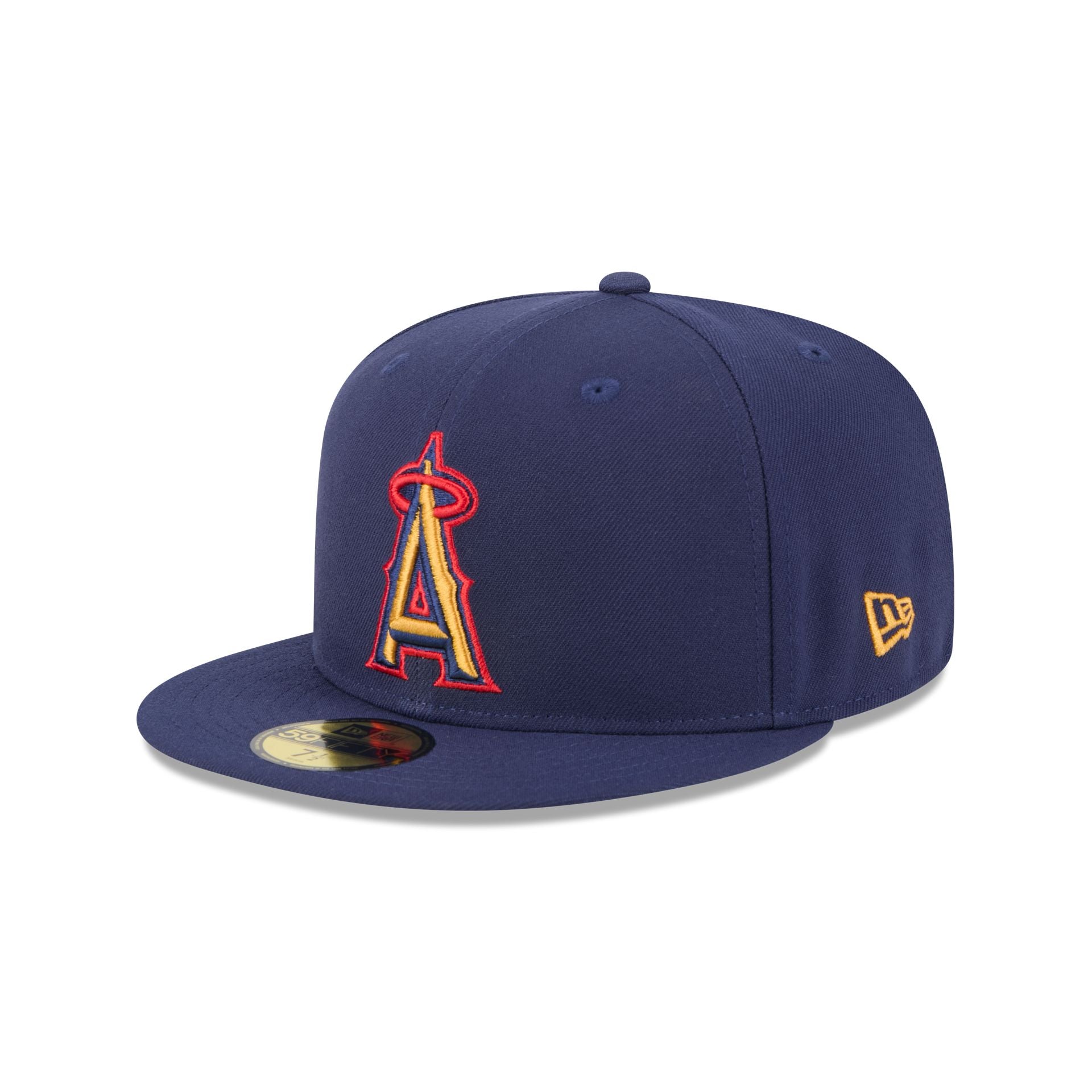 Los Angeles Angels Blue Tartan 59FIFTY Fitted Hat - Image 3