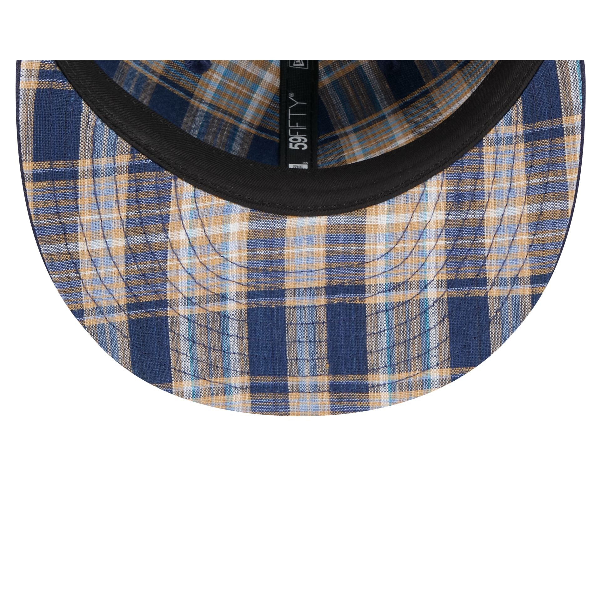 Arizona Diamondbacks Blue Tartan 59FIFTY Fitted Hat - Image 7