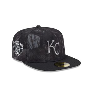 Just Caps Ripstop Camo Kansas City Royals 59FIFTY A-Frame Fitted Hat