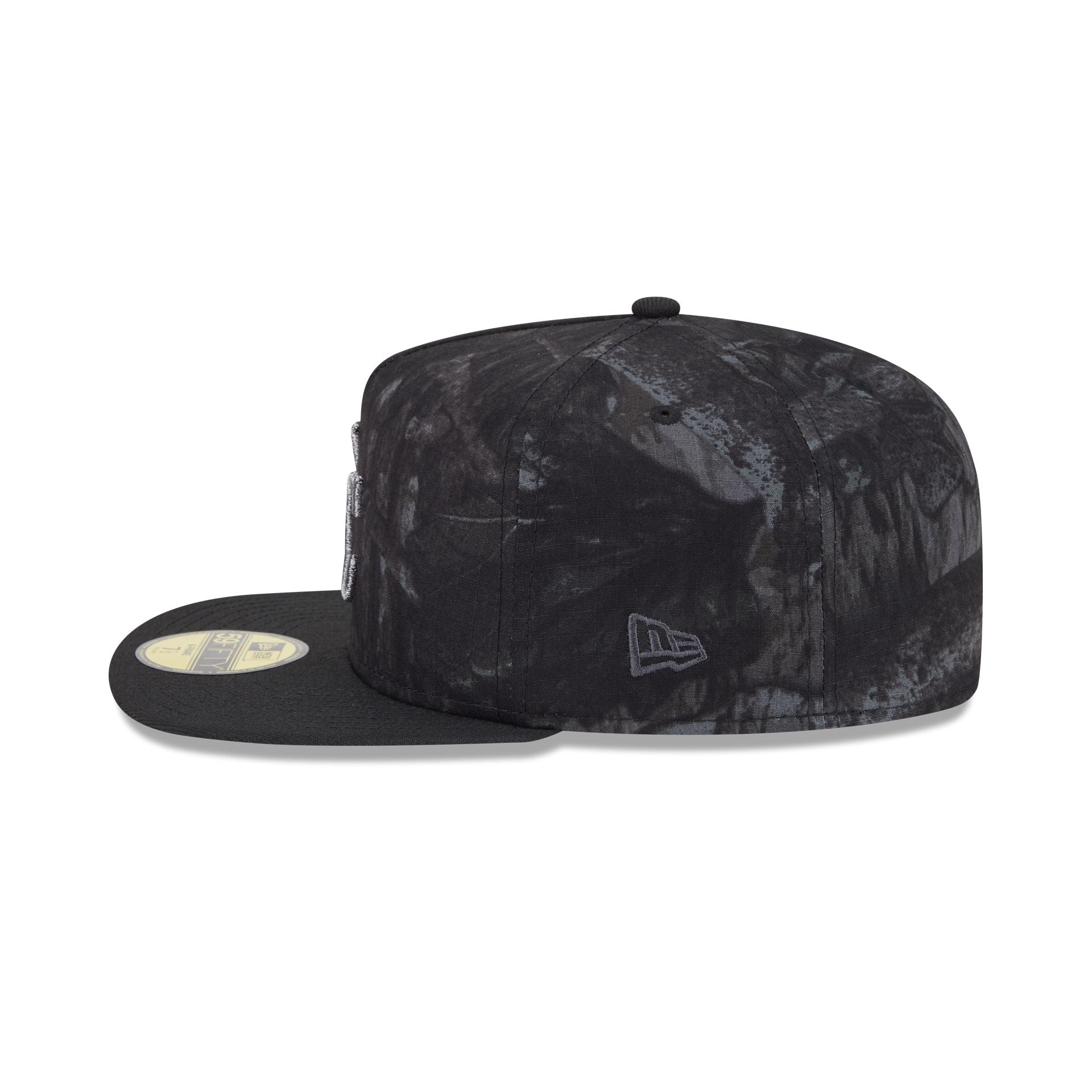 Just Caps Ripstop Camo Kansas City Royals 59FIFTY A-Frame Fitted Hat - Image 5