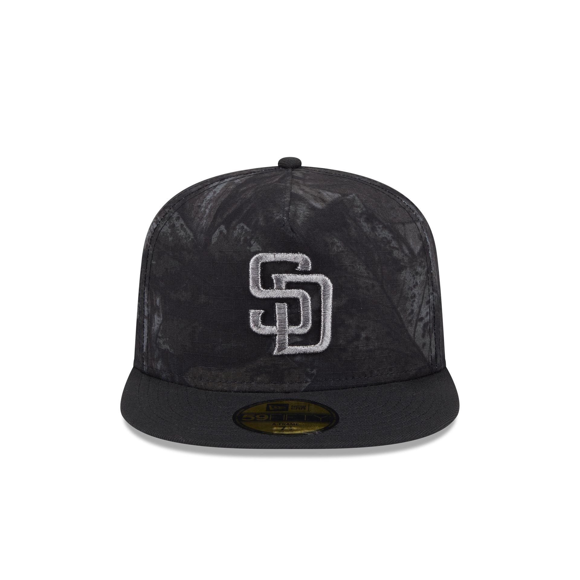 Just Caps Ripstop Camo San Diego Padres 59FIFTY A-Frame Fitted Hat - Image 2