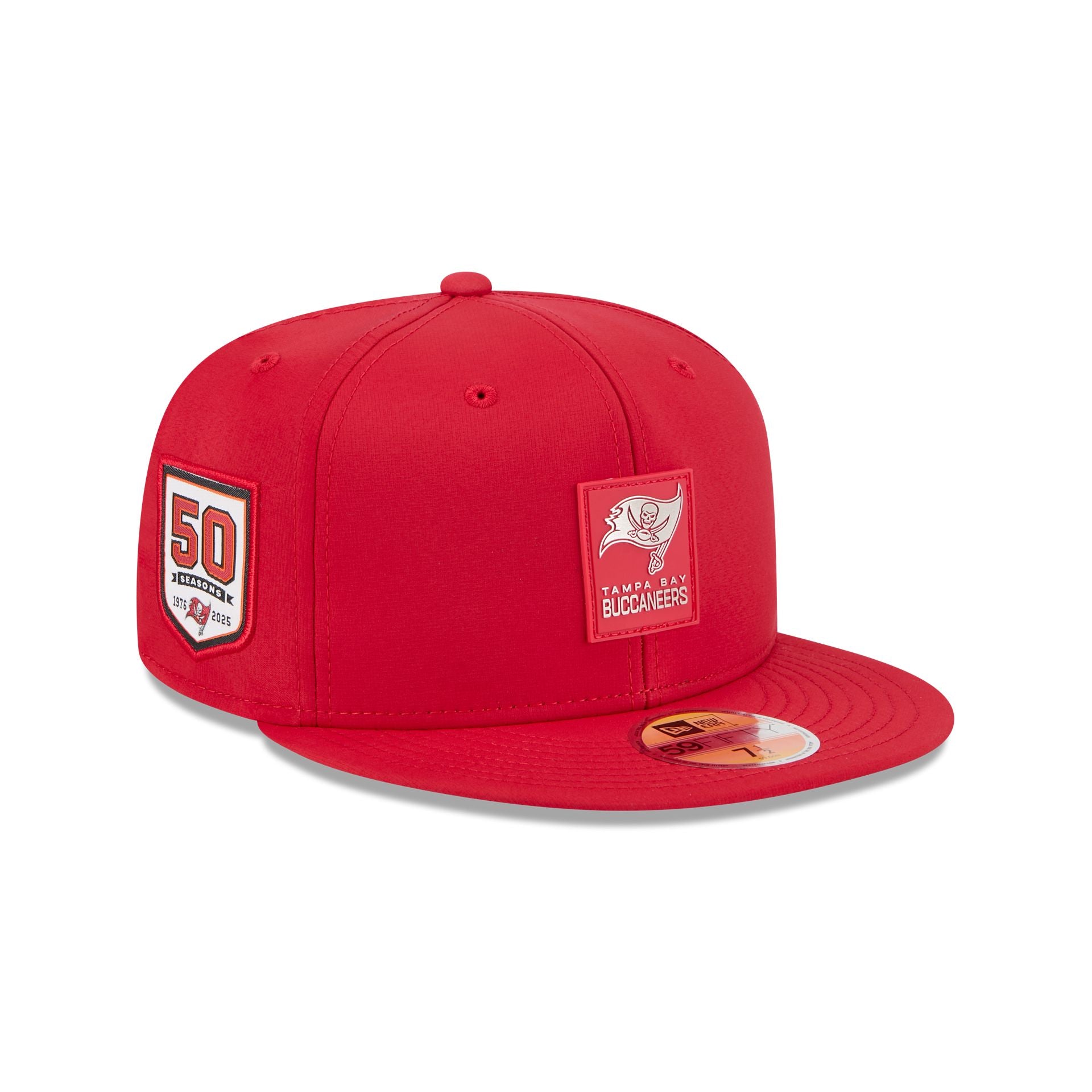 Tampa Bay Buccaneers 2025 Sideline Hot Weather 59FIFTY Fitted Hat - Image 3