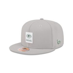 Green Bay Packers 2025 Sideline Hot Weather Gray 59FIFTY Fitted Hat