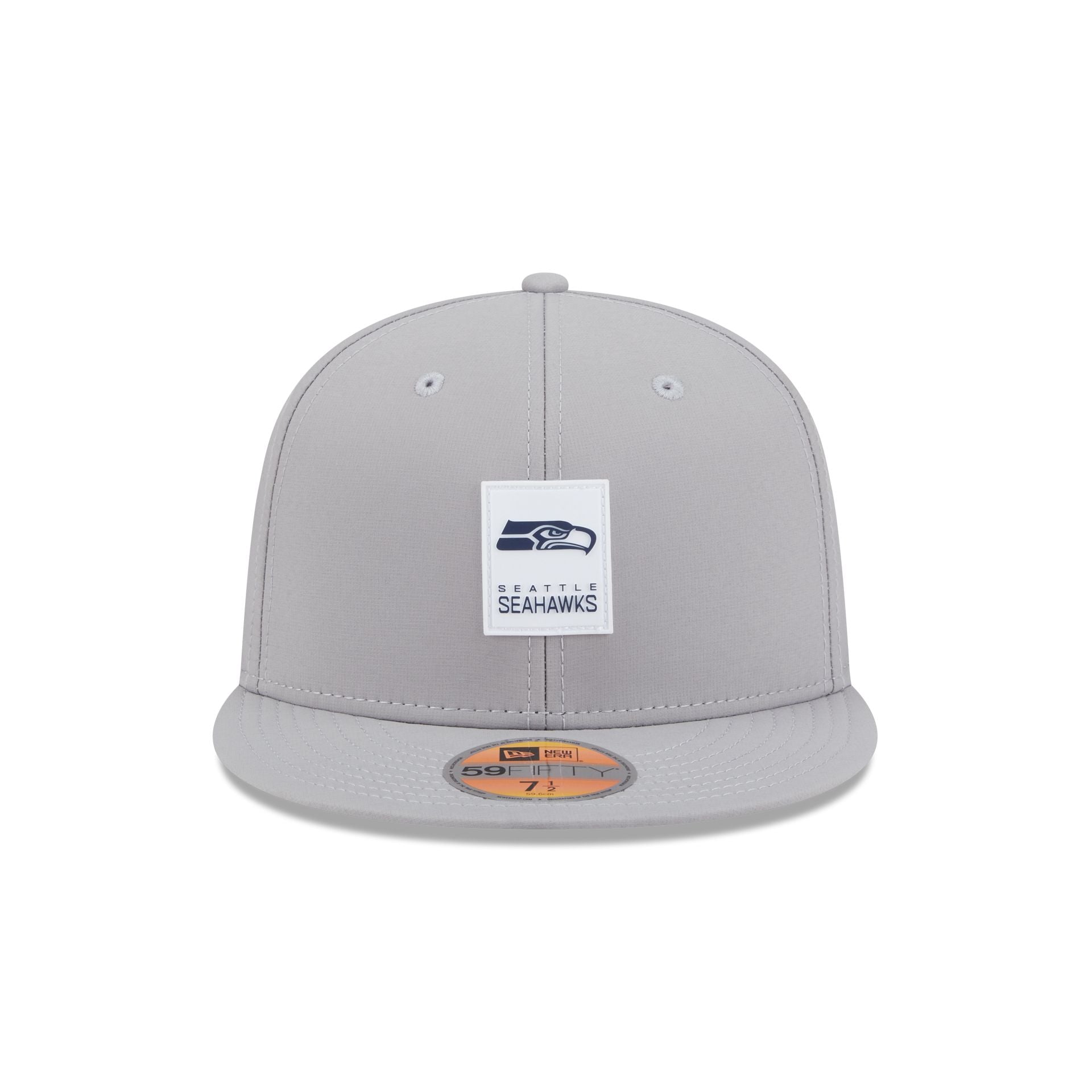 Seattle Seahawks 2025 Sideline Hot Weather Gray 59FIFTY Fitted Hat - Image 2