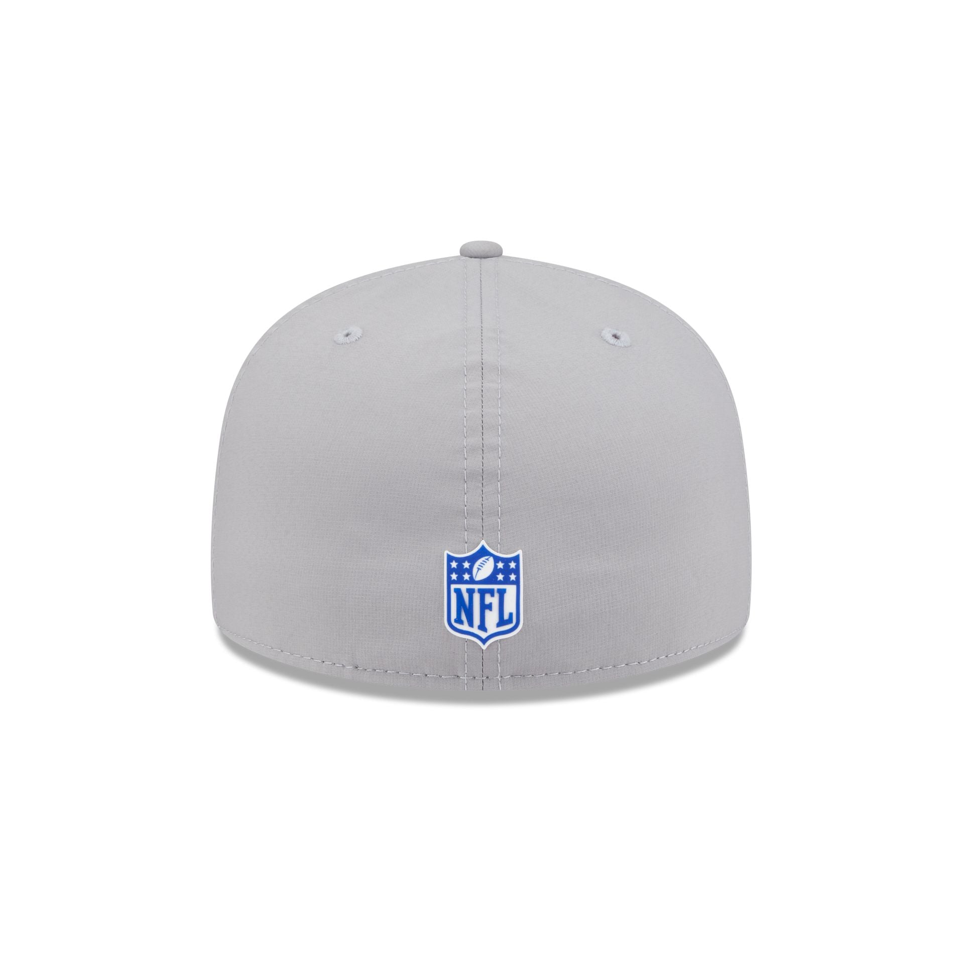 New York Giants 2025 Sideline Hot Weather Gray 59FIFTY Fitted Hat - Image 6