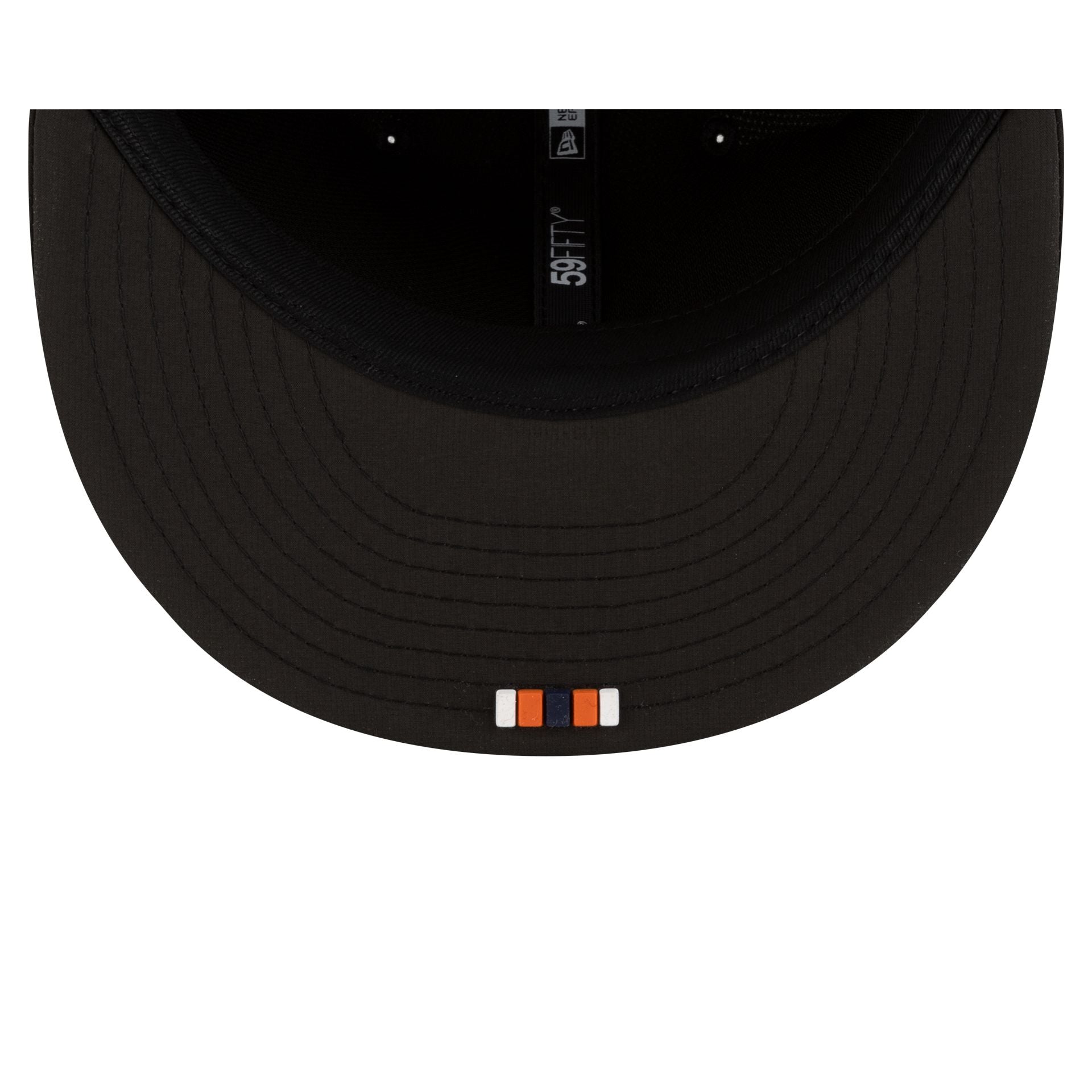 Denver Broncos 2025 Sideline Hot Weather Black 59FIFTY Fitted Hat - Image 7