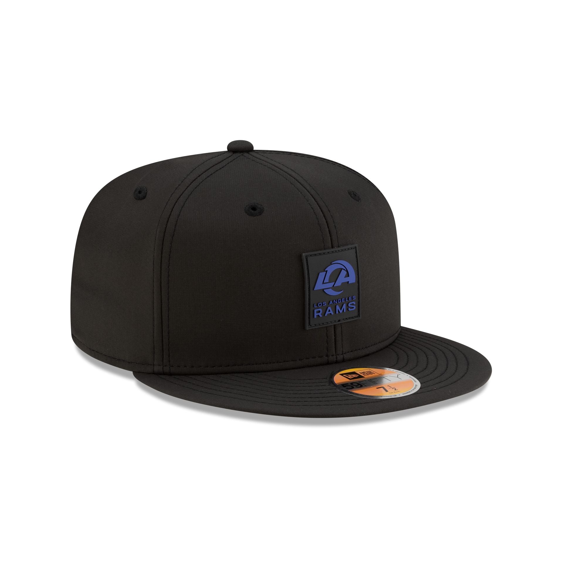 Los Angeles Rams 2025 Sideline Hot Weather Black 59FIFTY Fitted Hat - Image 3