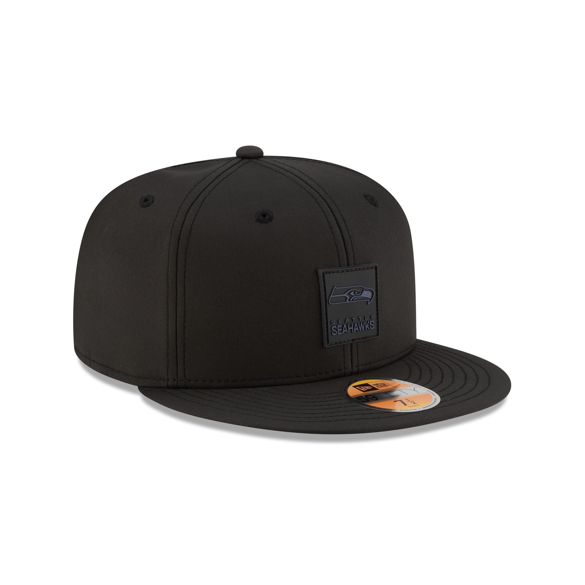 Seattle Seahawks 2025 Sideline Hot Weather Black 59FIFTY Fitted Hat - Image 3