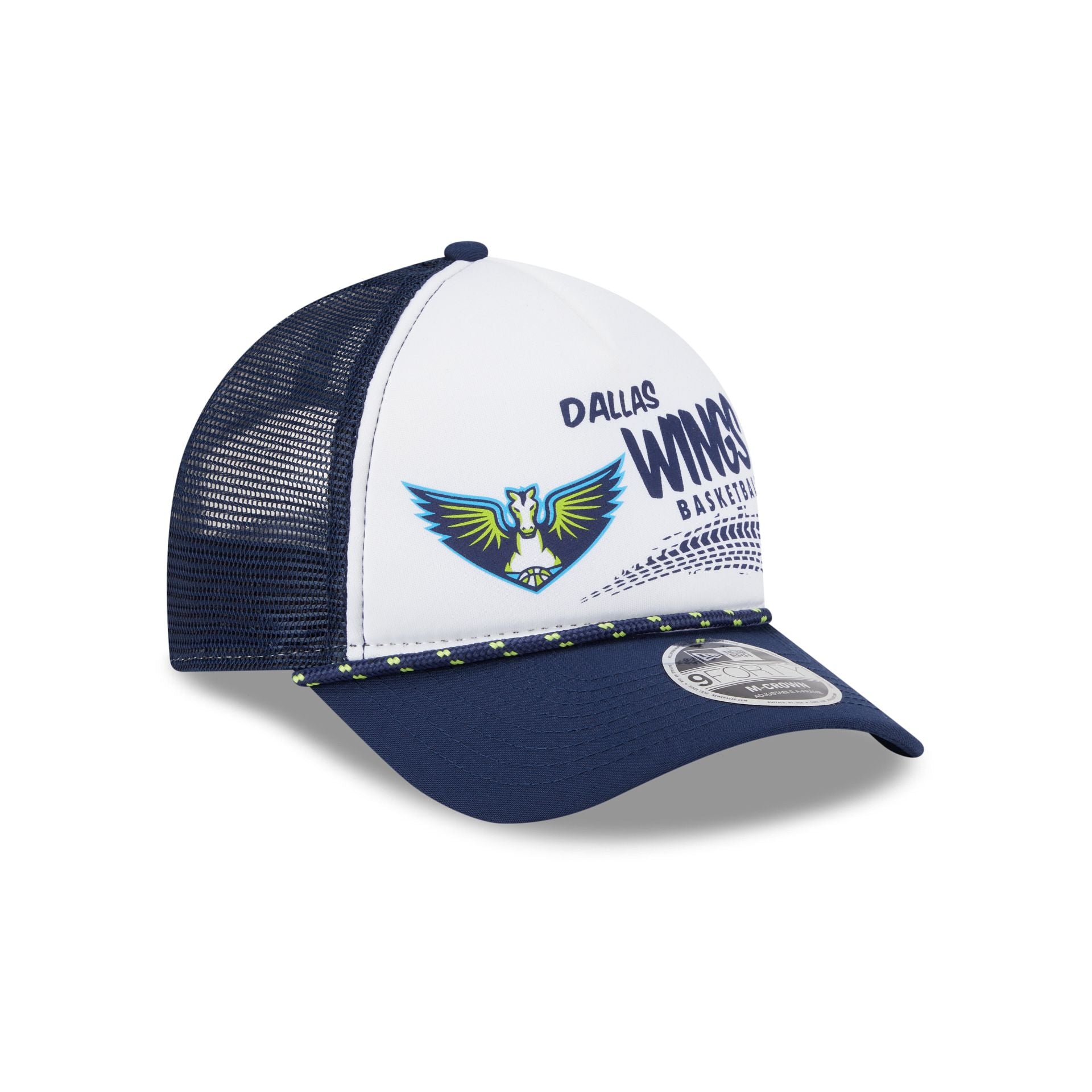 Dallas Wings 2025 All-Star Game 9FORTY M-Crown A-Frame Trucker Hat - Image 3