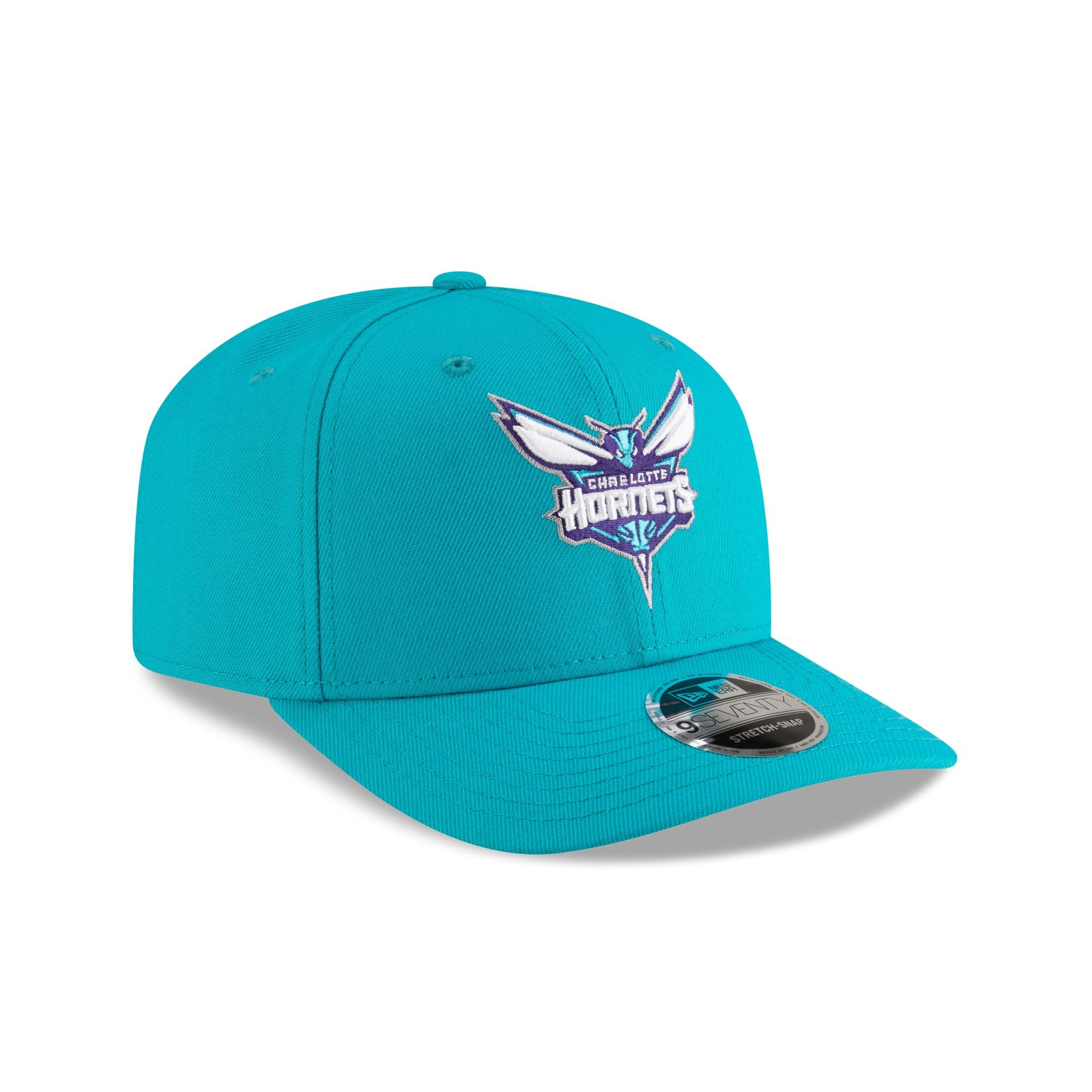Charlotte Hornets Team 9SEVENTY Stretch-Snap Hat - Image 3
