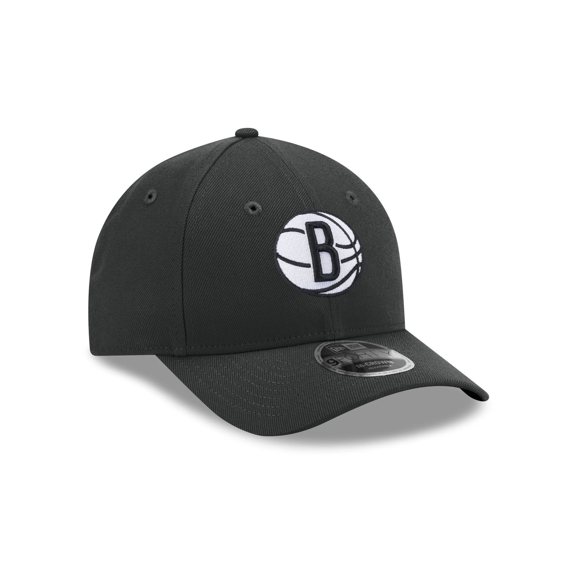Brooklyn Nets Team 9FORTY M-Crown Snapback Hat - Image 3