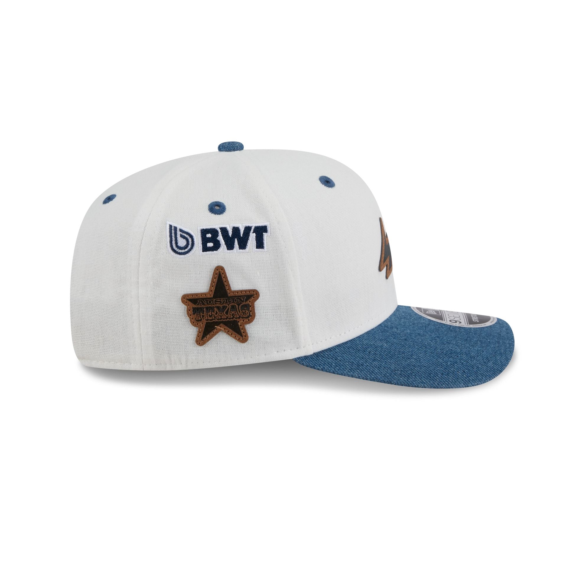 BWT Alpine F1 Team 2025 Austin Race Special 9SEVENTY Stretch-Snap Hat - Image 4