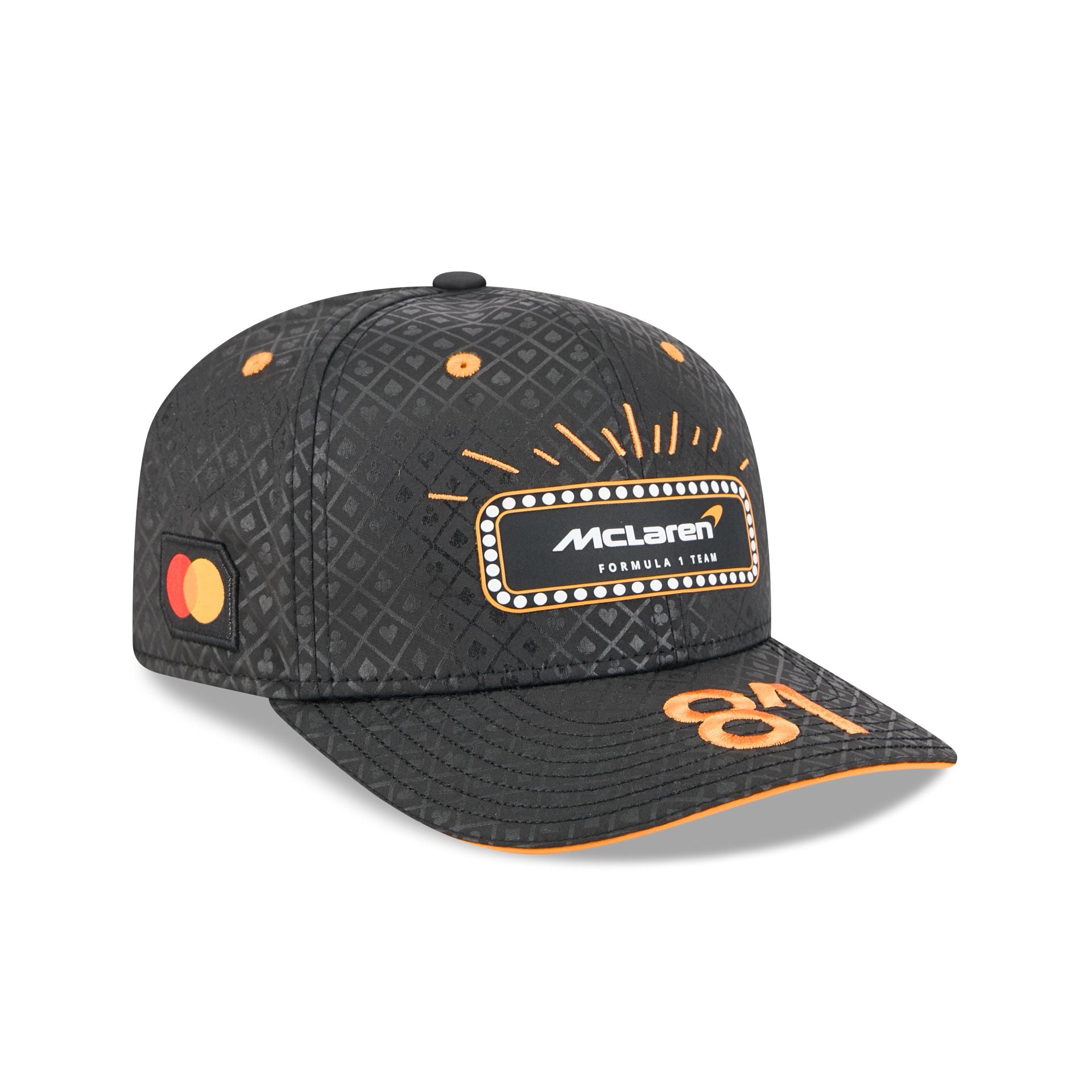 McLaren Formula 1 Team 2025 Las Vegas Race Special Oscar Piastri 9SEVENTY Stretch-Snap Hat