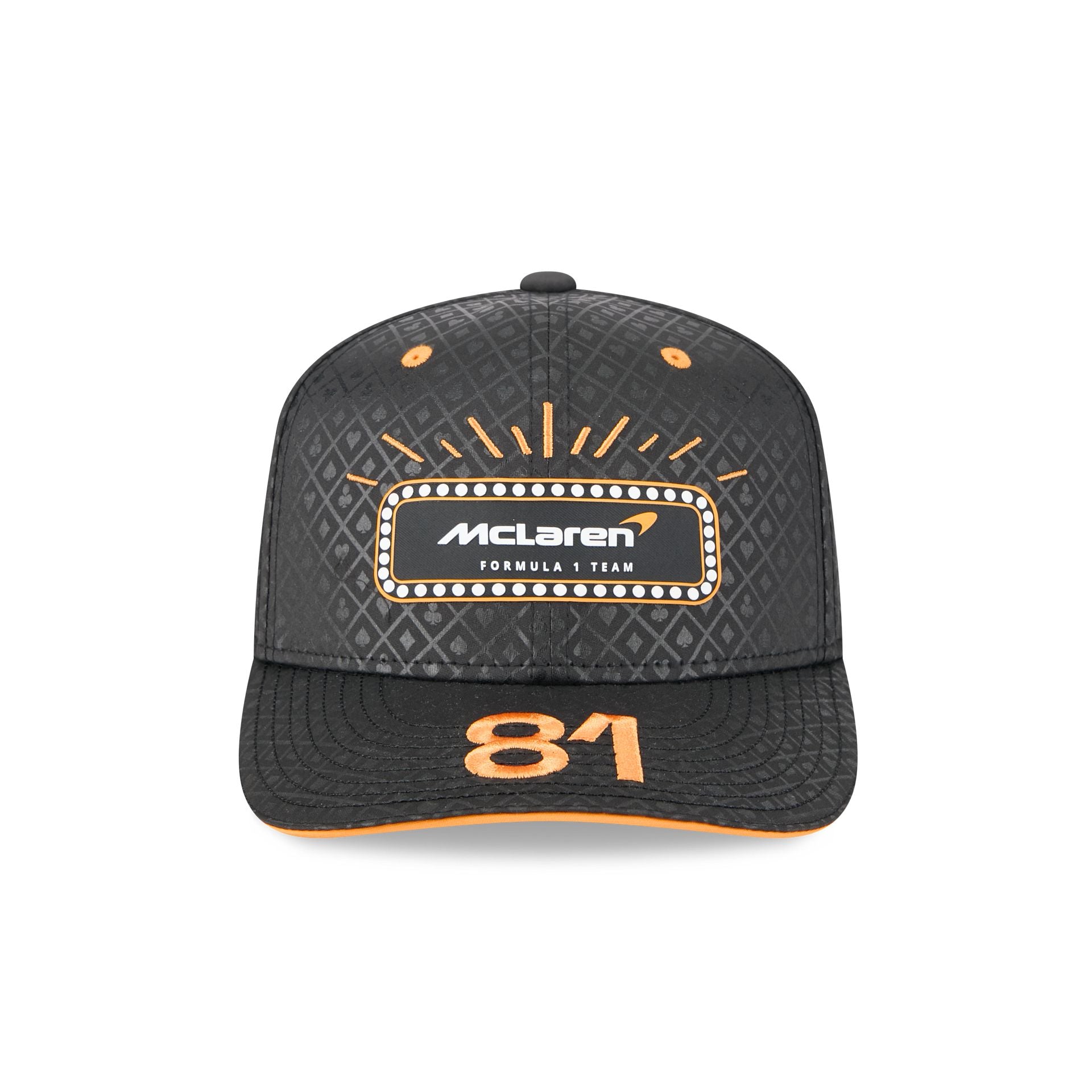 McLaren Formula 1 Team 2025 Las Vegas Race Special Oscar Piastri 9SEVENTY Stretch-Snap Hat - Image 2