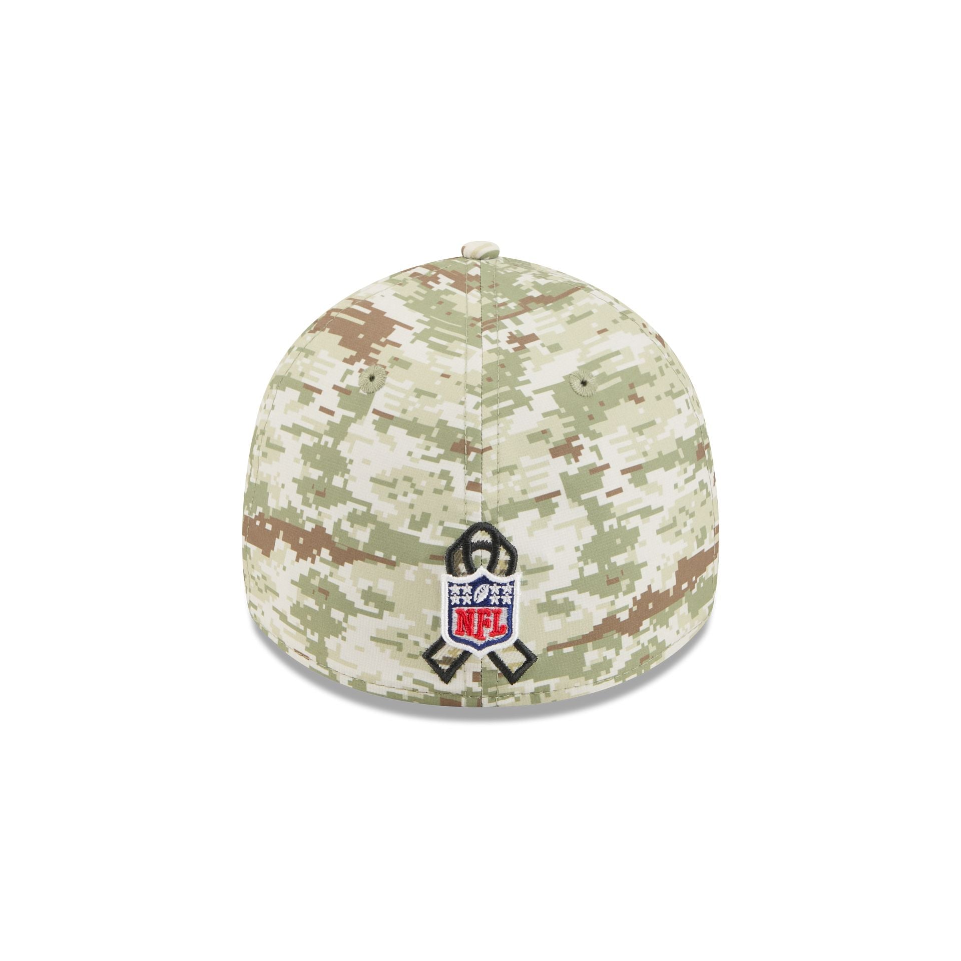 Pittsburgh Steelers 2025 Salute to Service Digi Camo 39THIRTY Stretch Fit Hat - Image 6