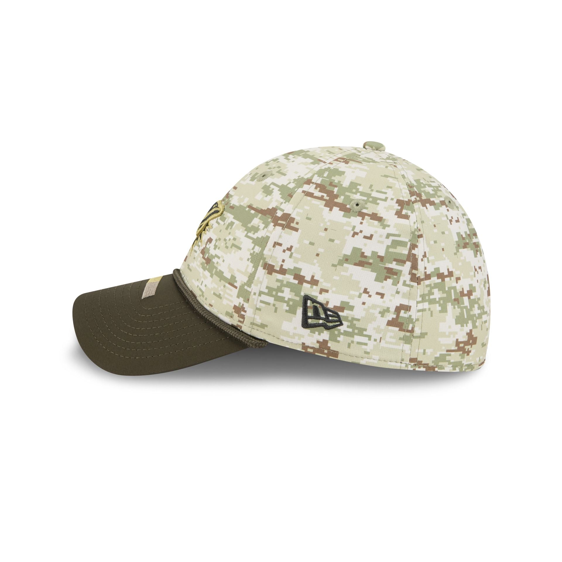 Miami Dolphins 2025 Salute to Service Digi Camo 39THIRTY Stretch Fit Hat - Image 5